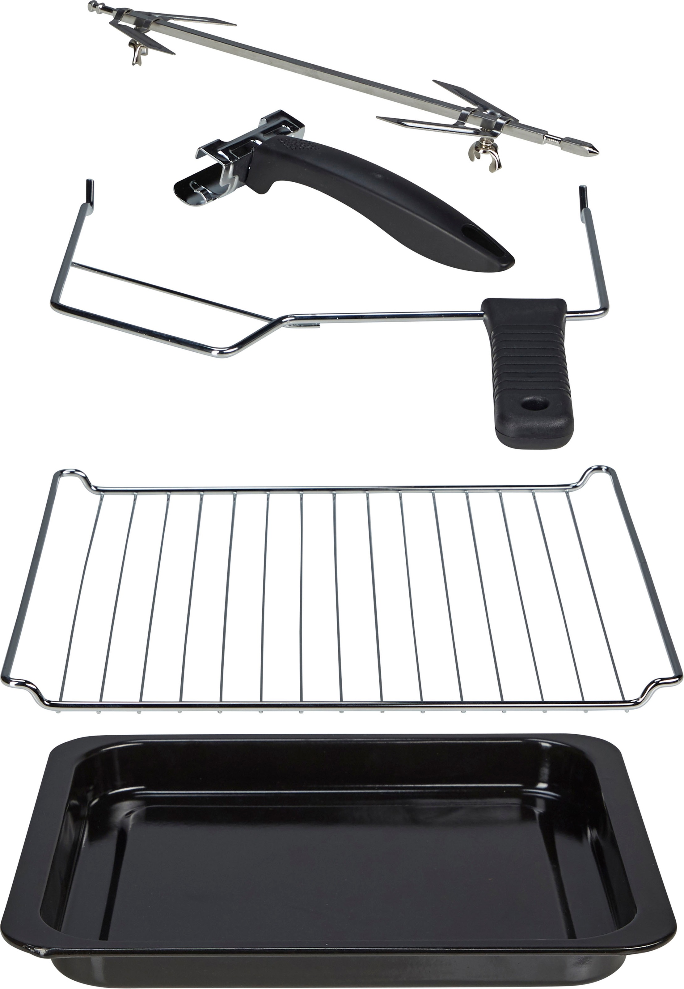 Hanseatic Minibackofen "XXL Volumen 42 L, Zeitschaltuhr" motorischer Drehsp günstig online kaufen