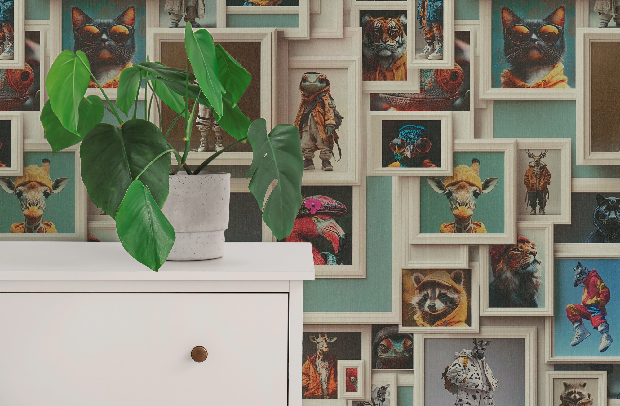 A.S. Création Vliestapete »Pintwalls III Blumentraum Aquarell« geblümt strukturiert