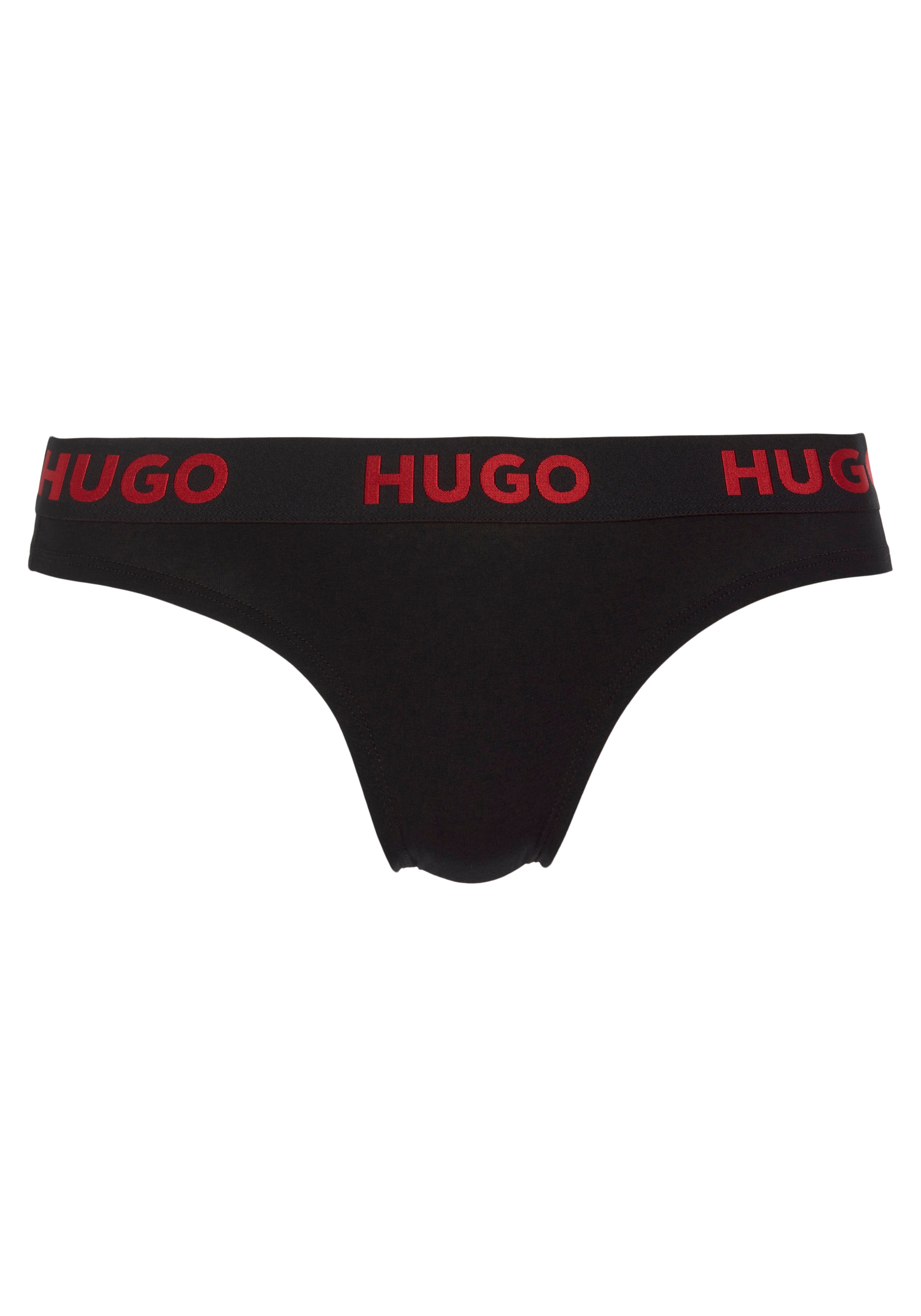 HUGO Underwear T-String »THONG SPORTY LOGO«, mit elastischem Bund