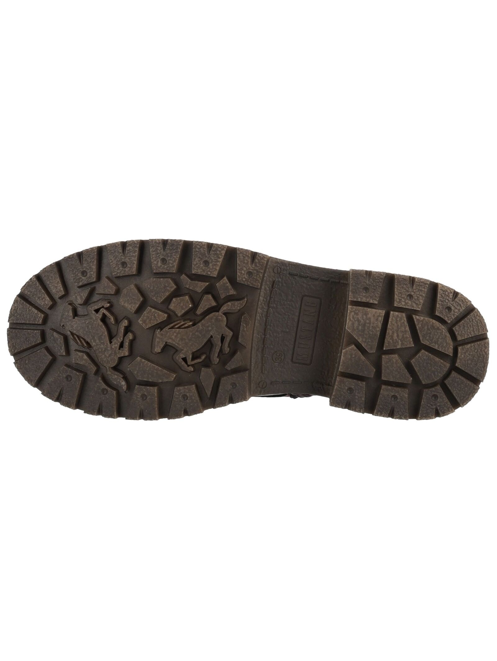 Mustang Shoes Schnürstiefelette »Mustang Shoes Stiefelette Lederimitat«
