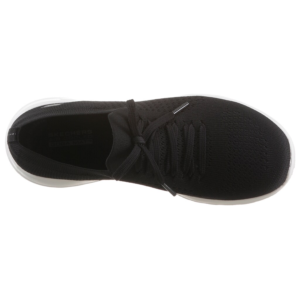 Skechers Slip-On Sneaker »GO WALK JOY«, mit aufgesetzter Schnürung