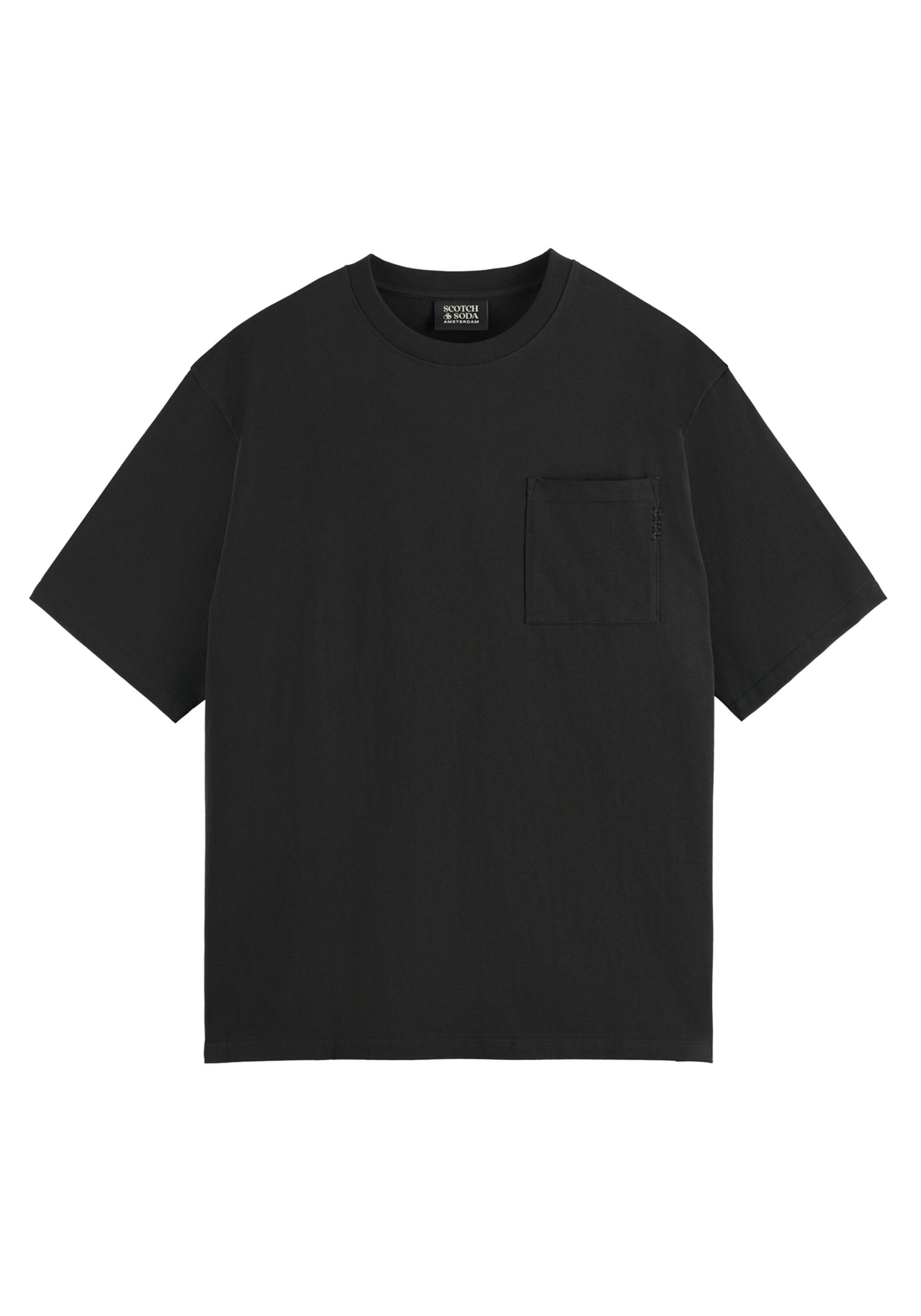 Scotch & Soda T-Shirt "T-Shirt Core 3 Crosses Loose Fit Pocket T-Shirt 1er Pack" 1 tlg.