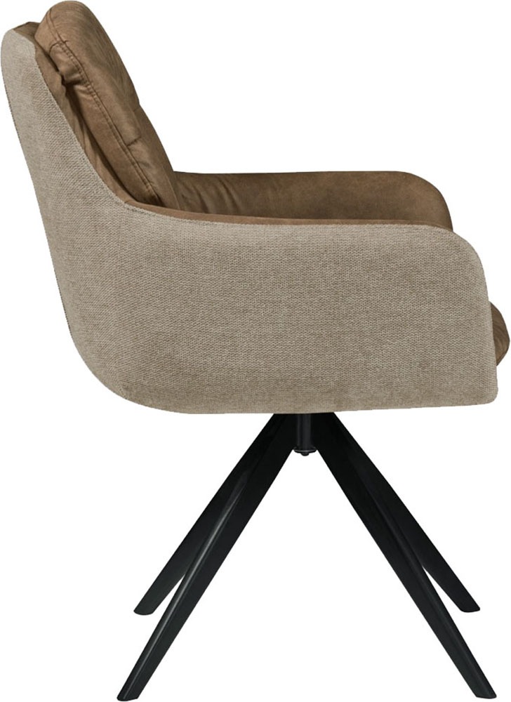 Kayoom Polsterstuhl »Stuhl Dian 125, hochwertige Verarbeitung, bequem, formschönes Design«, 1 St., 360-Grad drehbar, hochwertige Verarbeitung, bequem