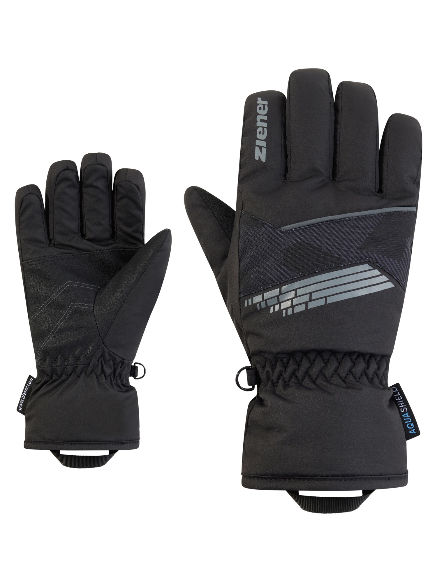 Ziener Skihandschuhe "LAVIVI-Z AQUASHIELD JUNIOR" warm, wasserdicht, winddicht, atmungsaktiv