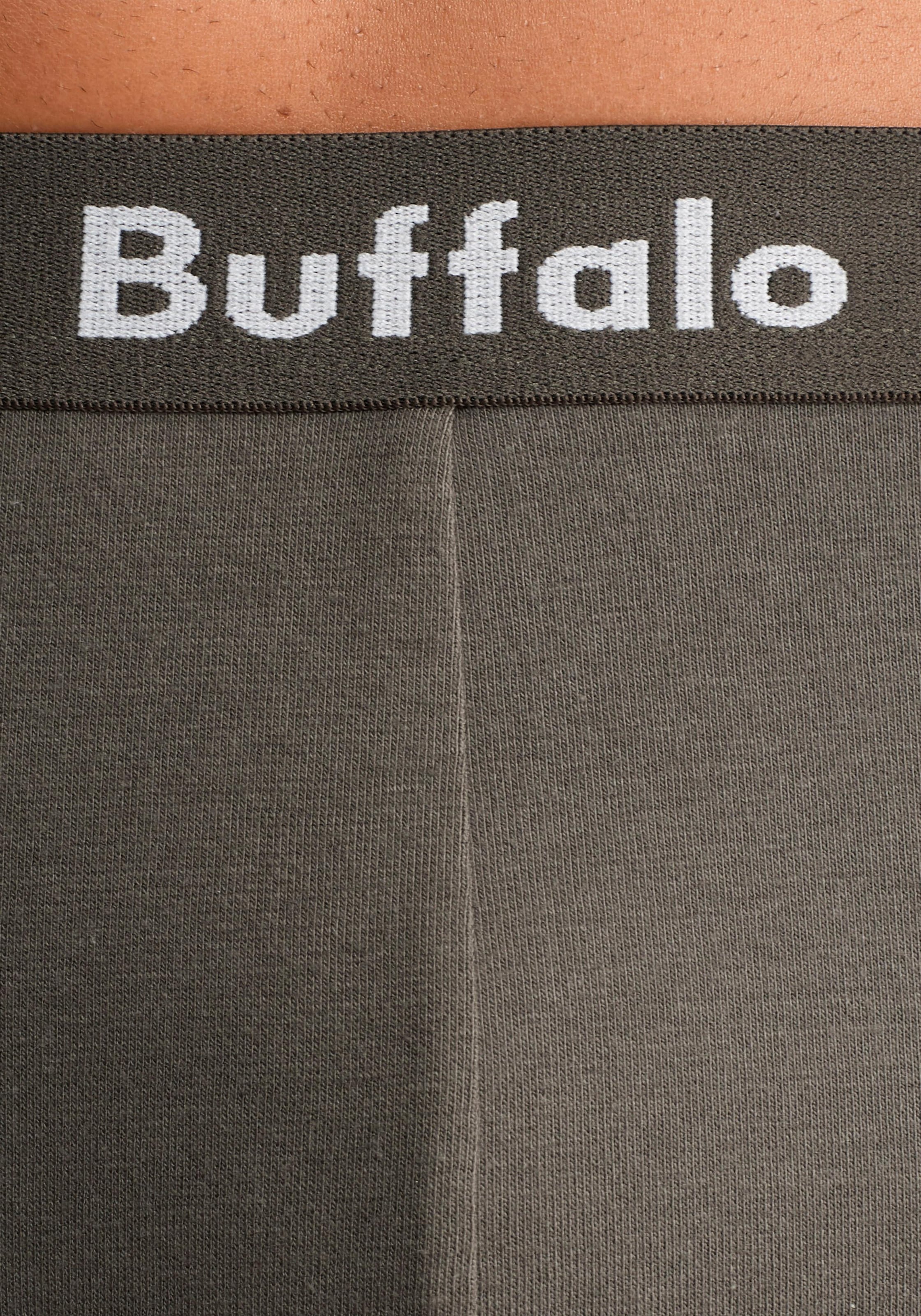 Buffalo Hipster, (Packung, 3 St.), mit Overlock-Nähten vorn