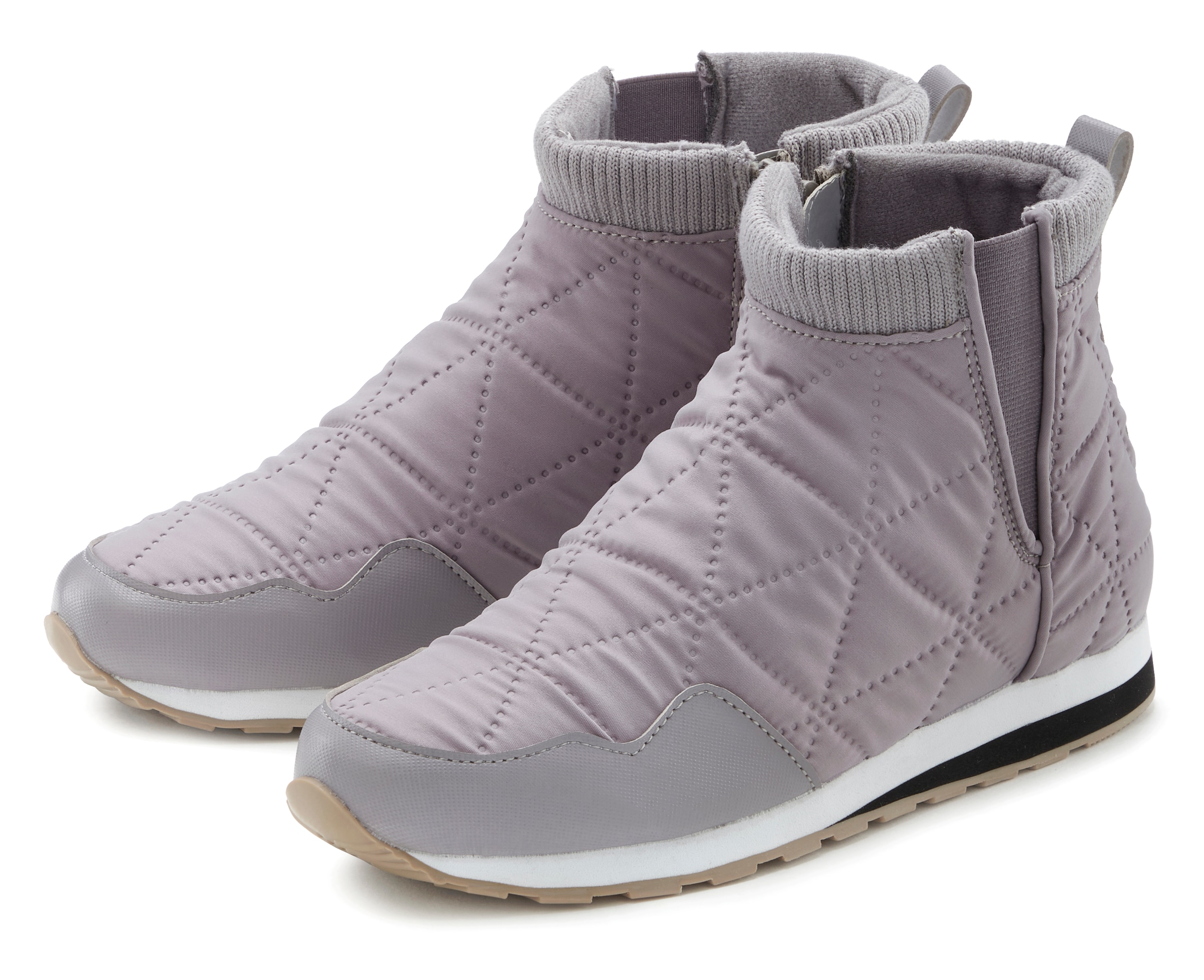 Vivance Winterstiefelette "Ankle Stiefelette, Outdoor Boots, Sneaker," in modischer Stepp-Optik