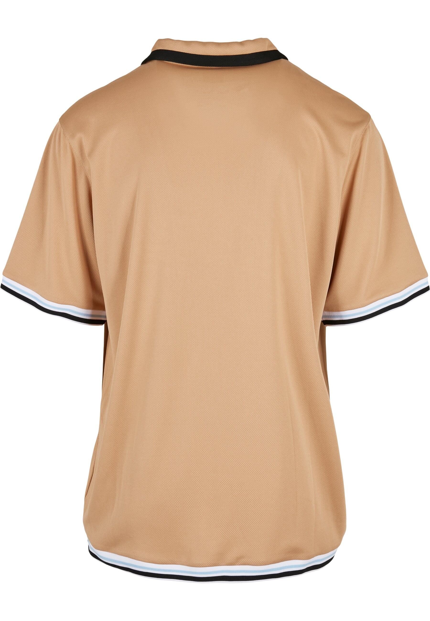 Karl Kani Langarmhemd »Karl Kani Herren KM214-018-1 Varsity Baseball Shirt sand« 1 Stk.