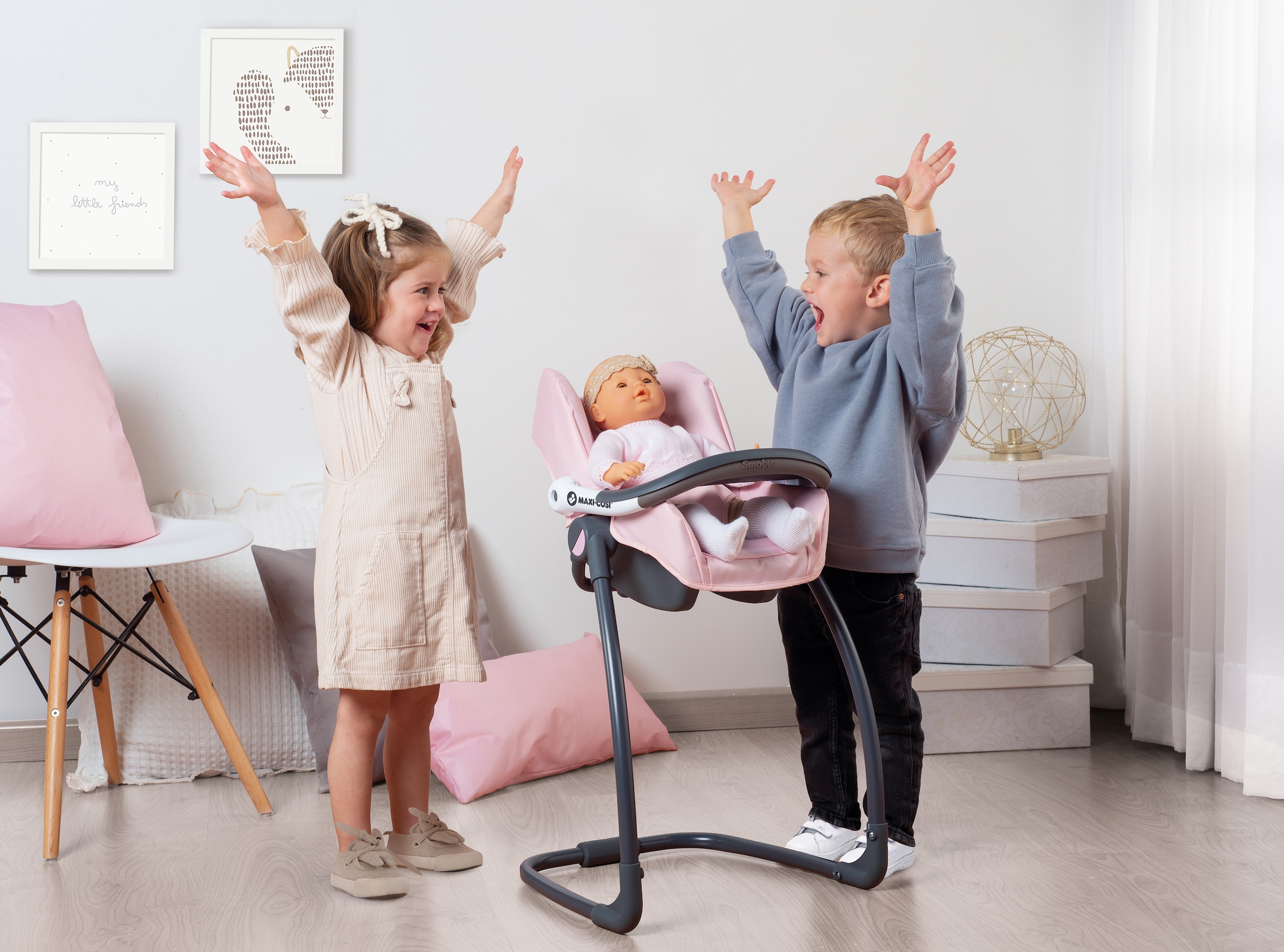 Smoby Puppenhochstuhl »Maxi-Cosi 3in1«, Made in Europe