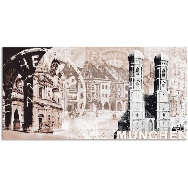 als Wandbild Artland Größen (1 Friday in oder »München«, Leinwandbild, Black Deutschland, BAUR | Alubild, Wandaufkleber versch. Poster St.),