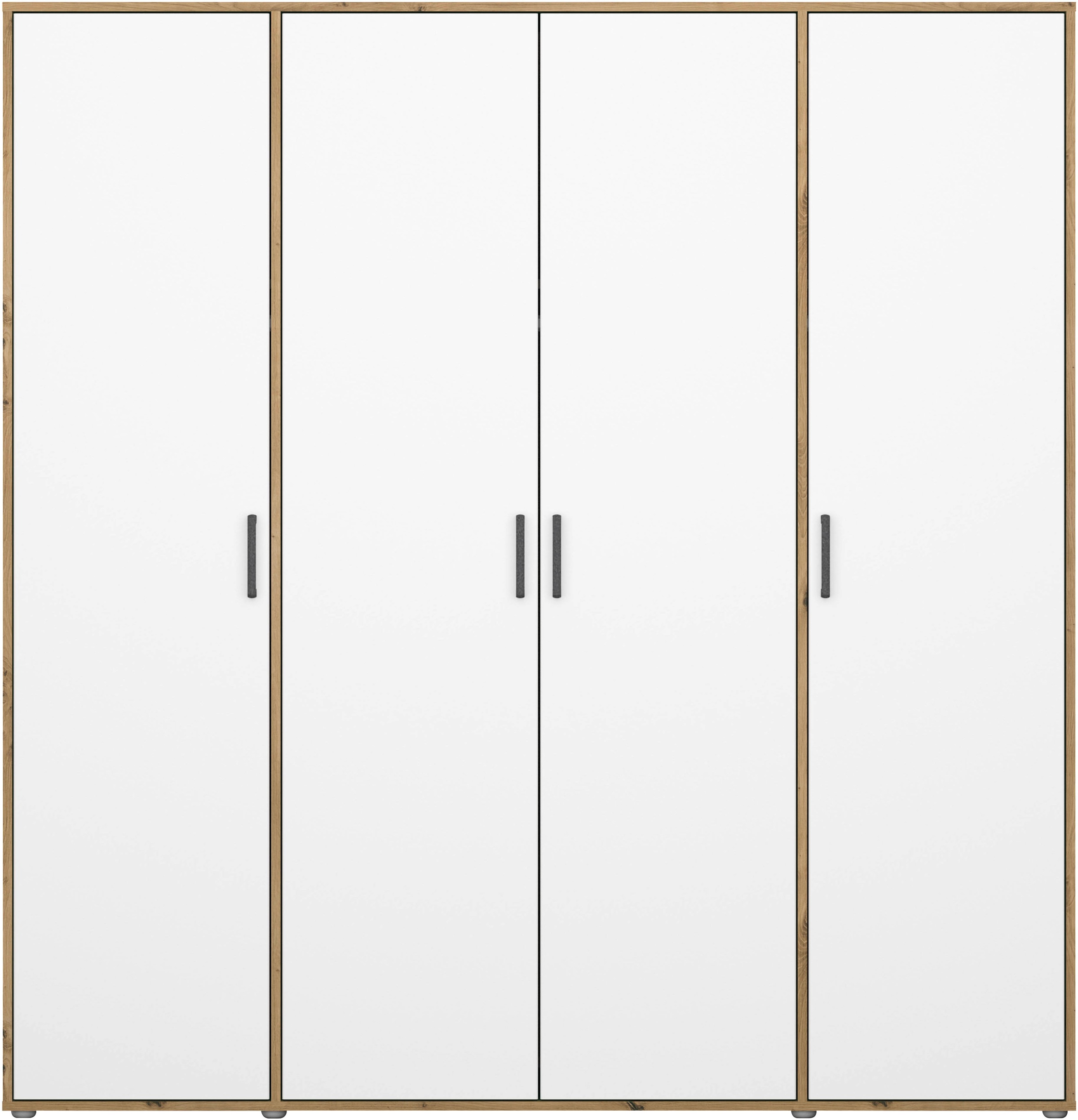 rauch Kleiderschrank »VOYAGER Otto´s Choice Garderobe Wäscheschrank TOPSELLER Schlafzimmer«, (in 3 verschiedenen Ausstattungen BASIC/CLASSIC/PREMIUM), Schrank mit modernen Griffen in viel Stauraum MADE IN GERMANY