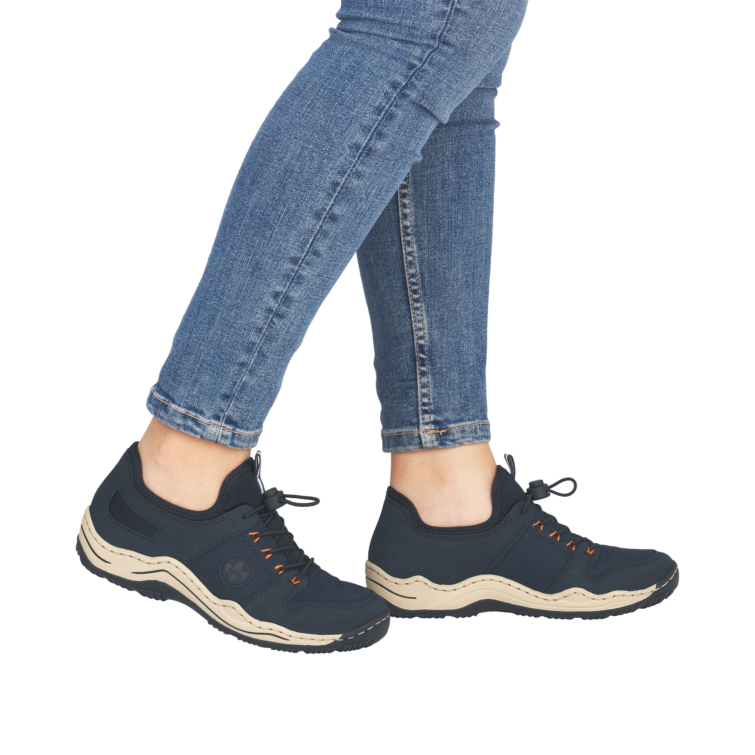 Rieker Slip-On Sneaker  Slipper, Schlupfschuh, Freizeitsneaker mit Schnellverschluss