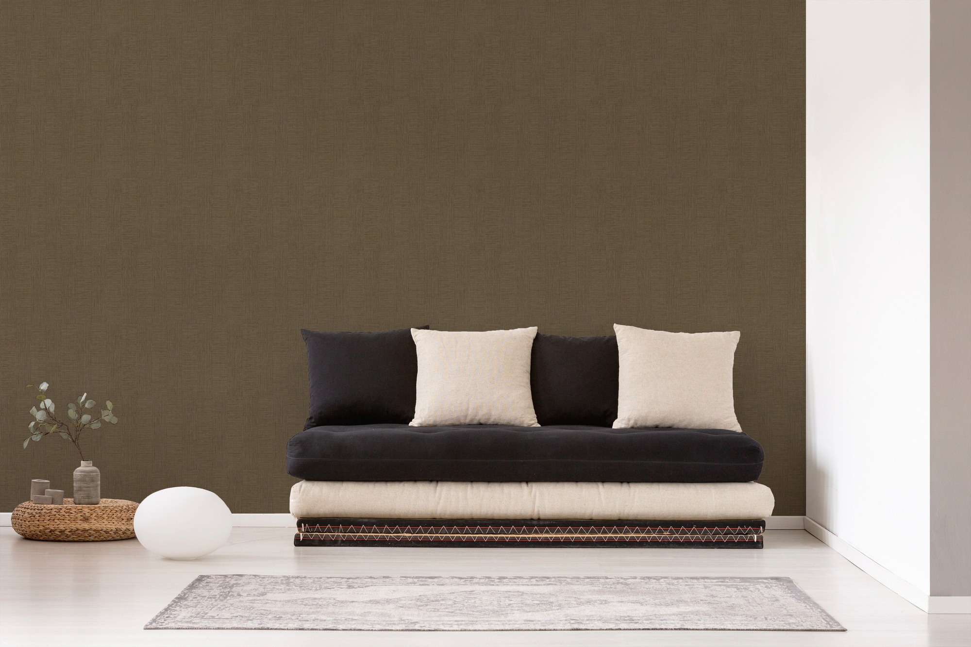 A.S. Création Vliestapete »Cuba«, Flechtoptik-gemustert-Motiv, Streifentapete Tapete Designer Metallic Tapeten Wohnzimmer modern Flur