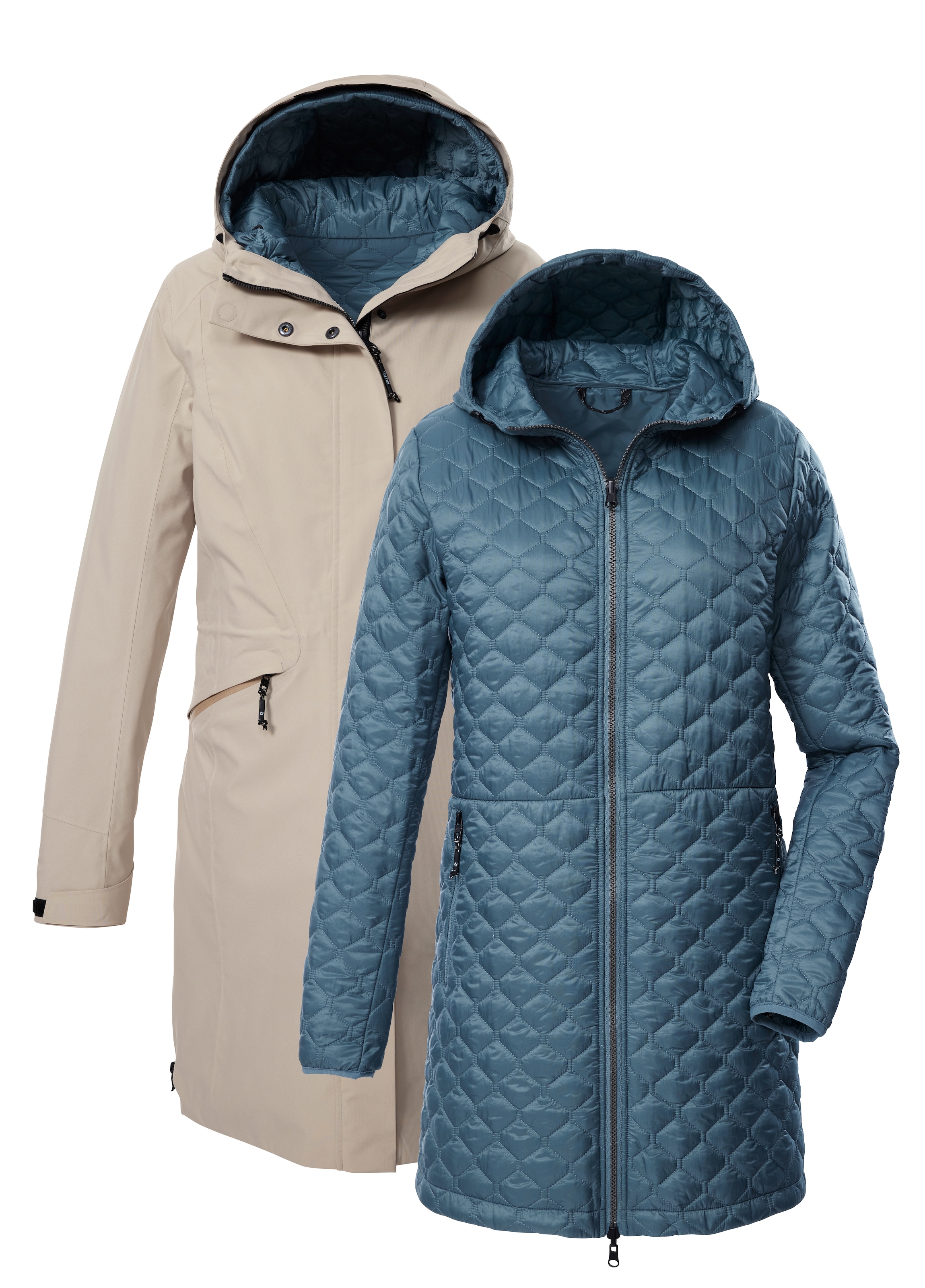 Killtec 3-in-1-Funktionsjacke »KOW 22 WMN JCKT«, (1 St.)