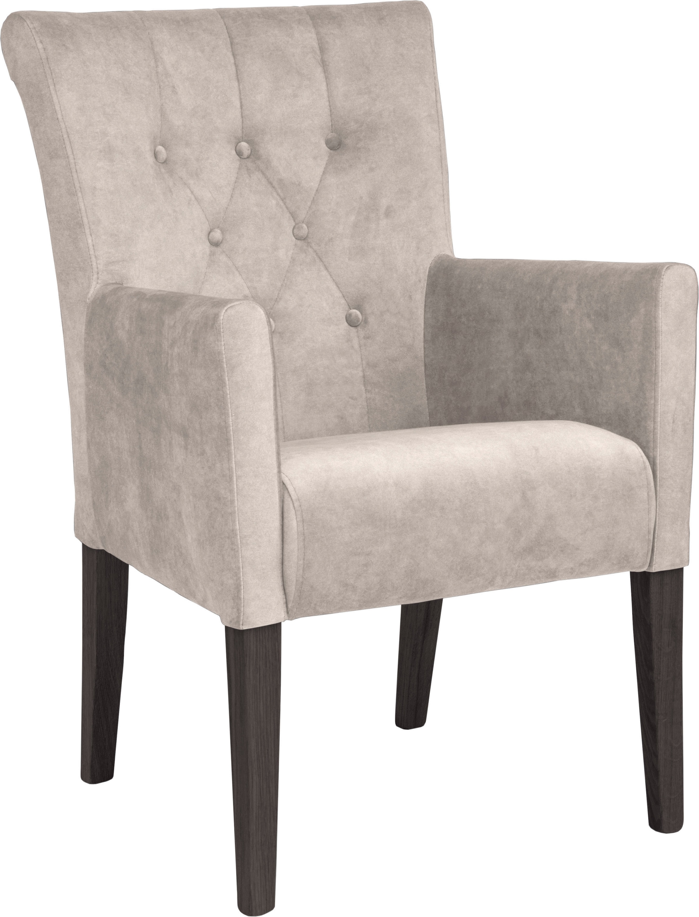 Home affaire Esszimmerstuhl "King" () Esszimmerstuhl mit Knopfheftung günstig online kaufen