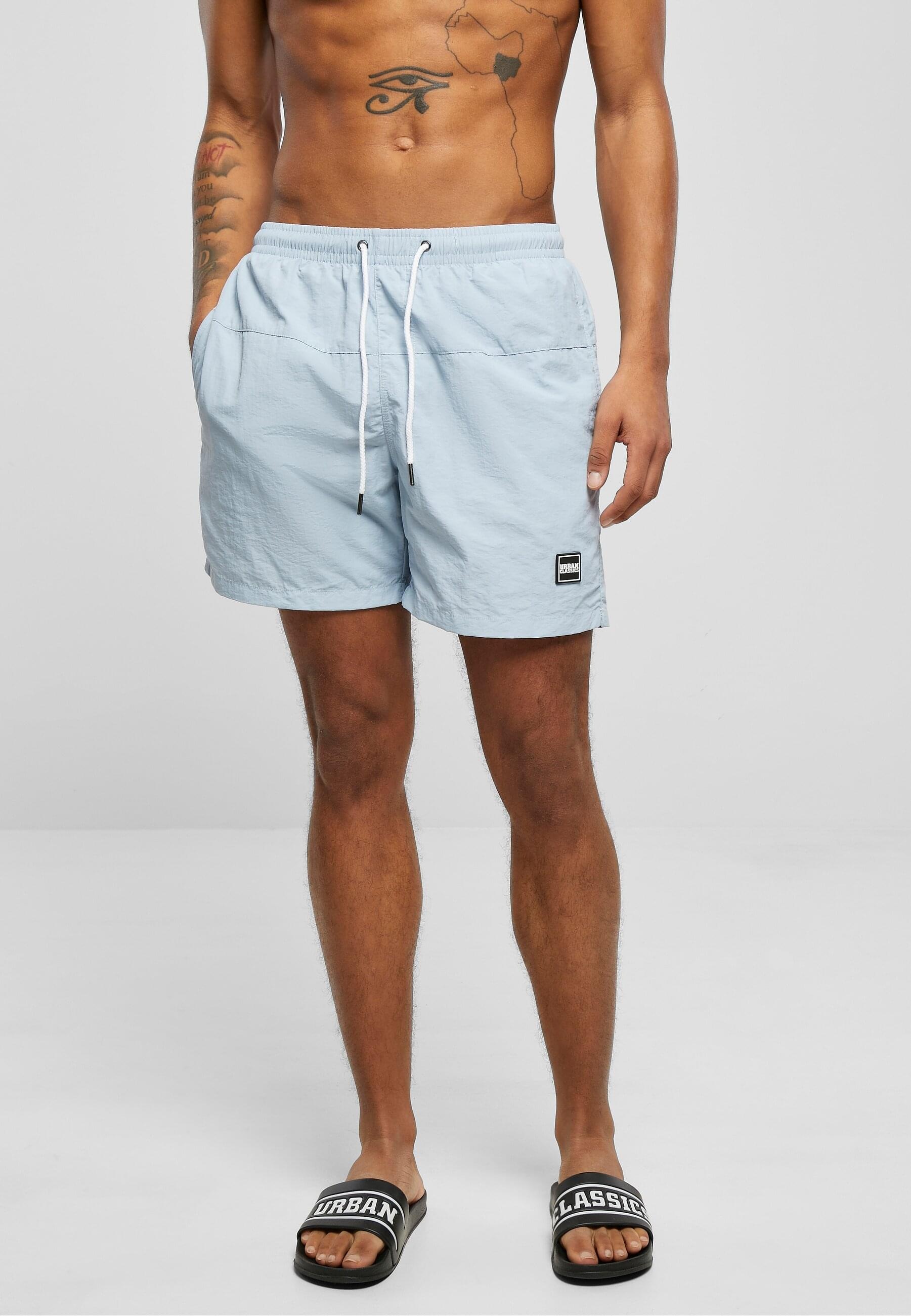 URBAN CLASSICS Badeshorts »Urban Classics Herren Block Swim Shorts«
