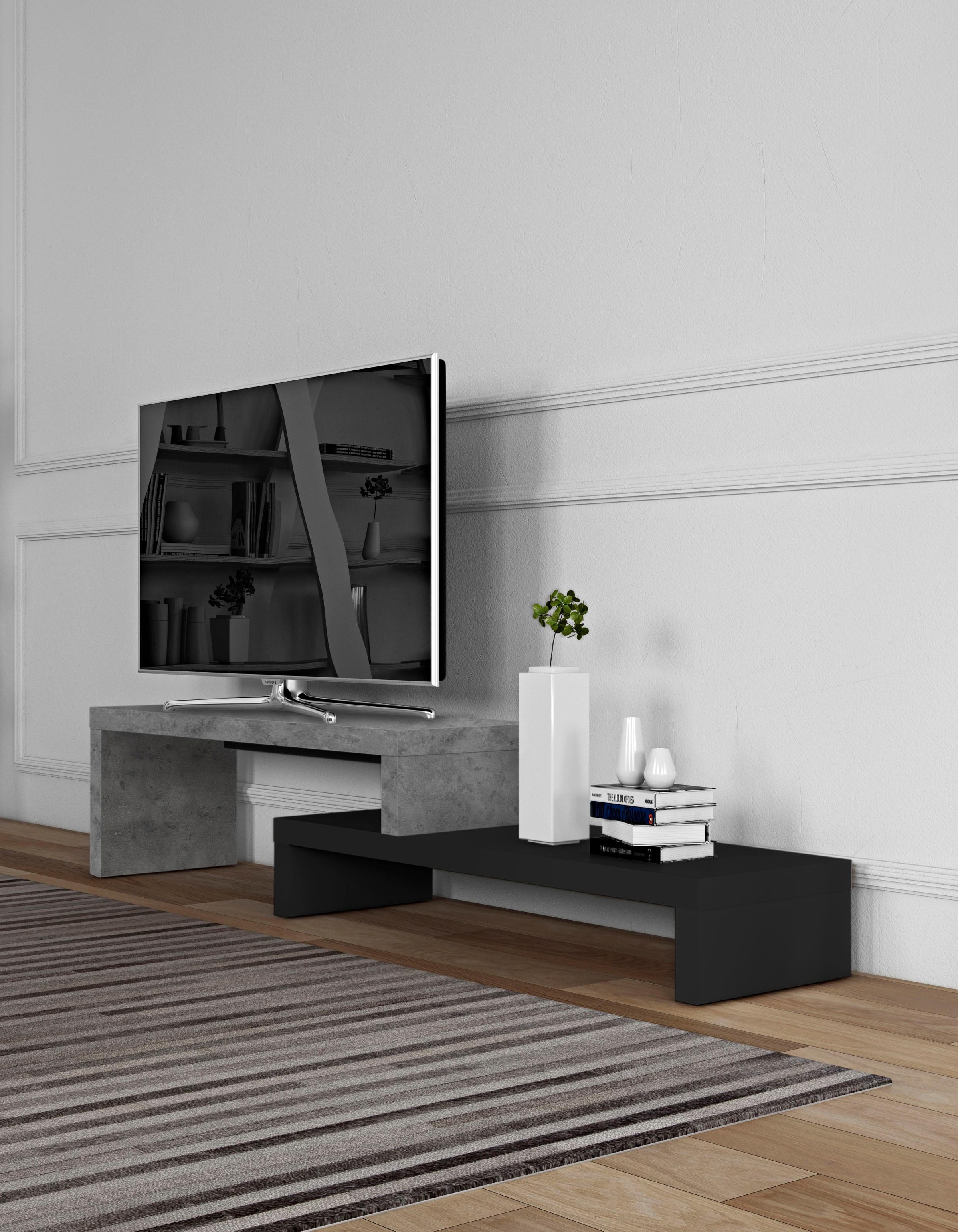 TemaHome Lowboard »Cliff«, Kommode in raffinierter Optik und aus schönem Holz, Breite 235 cm