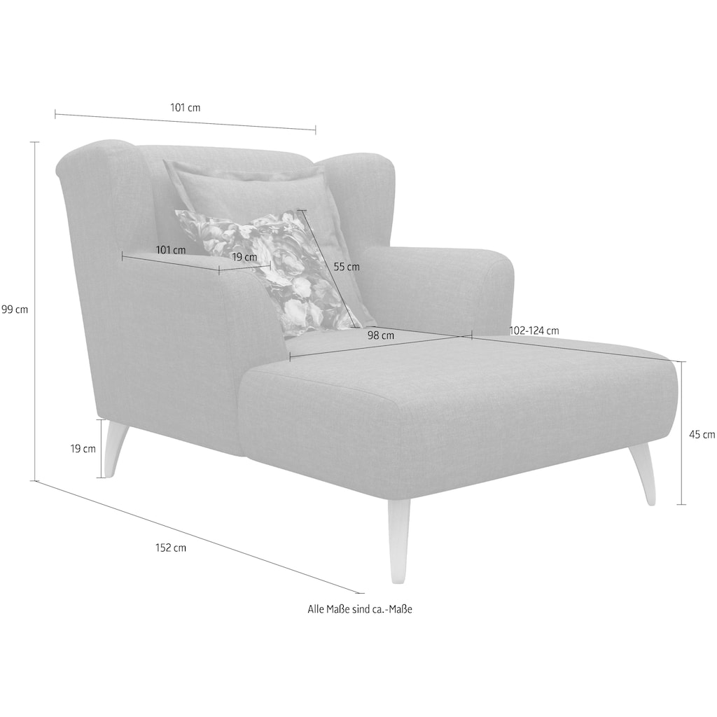 Home affaire Loveseat »Baggio«