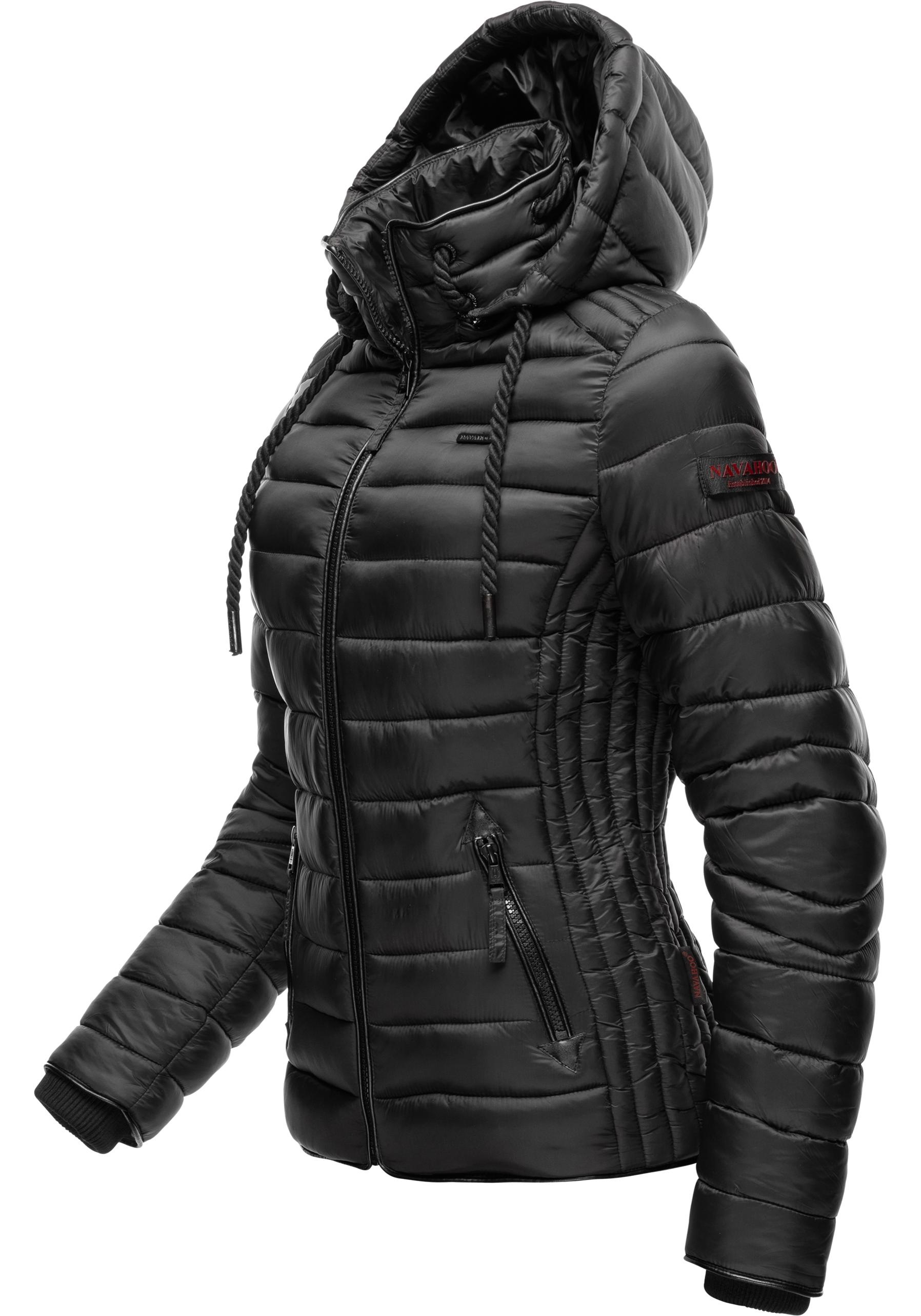 Navahoo Steppjacke "Lulana" mit Kapuze leichte Übergangsjacke mit Kapuze günstig online kaufen