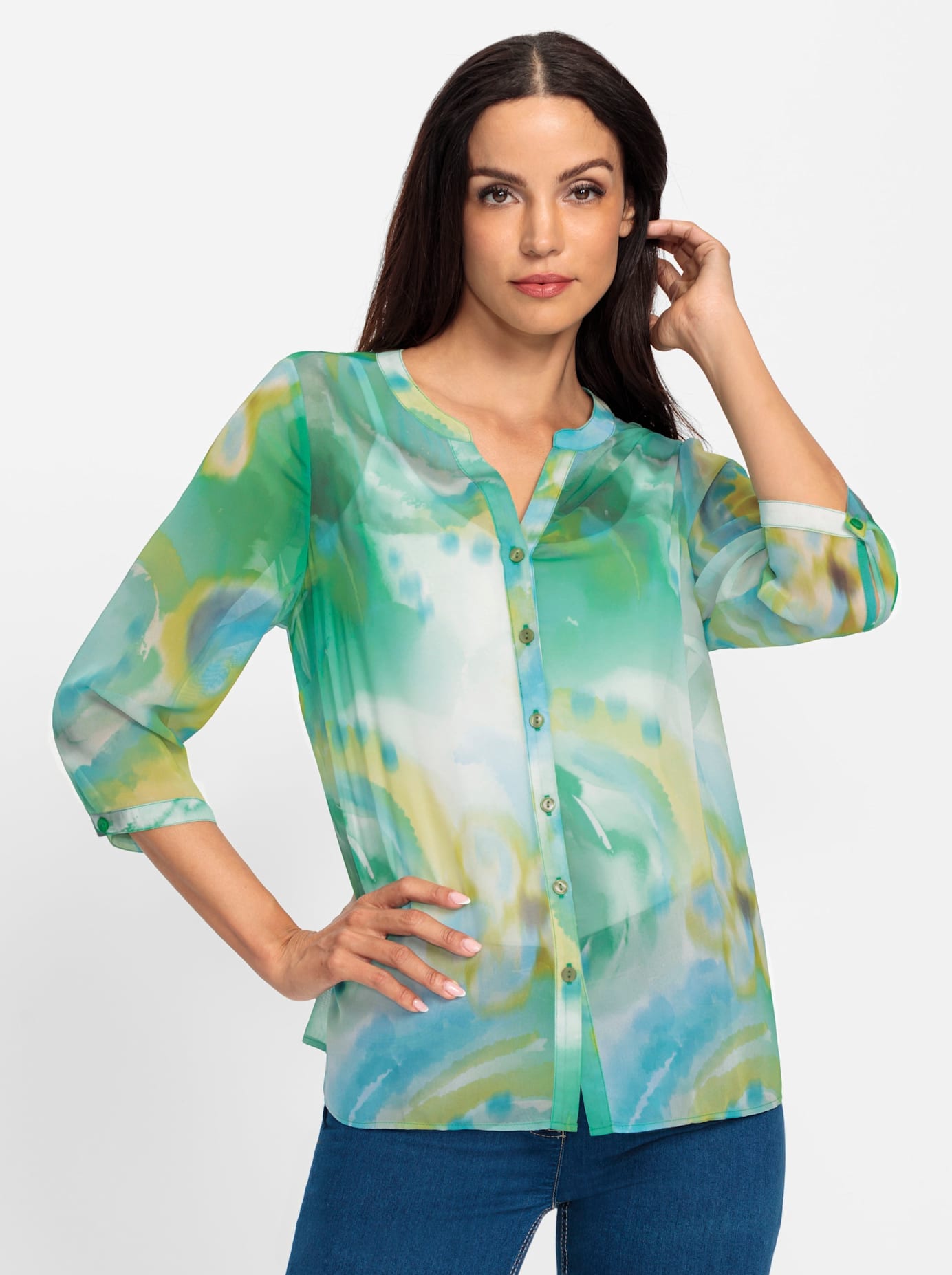 heine Druckbluse