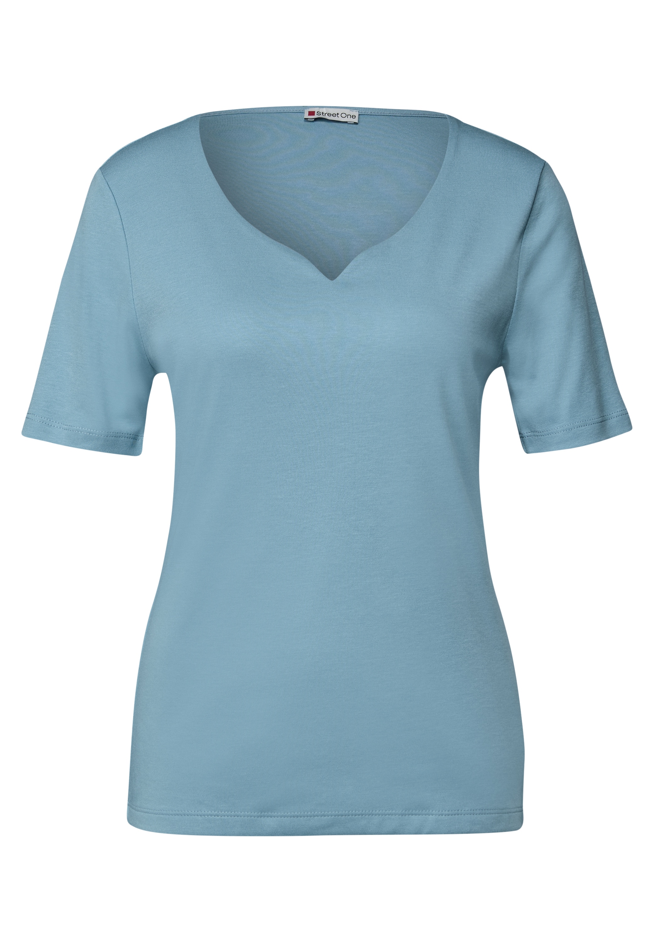 STREET ONE T-Shirt, im soften Baumwoll-Mix