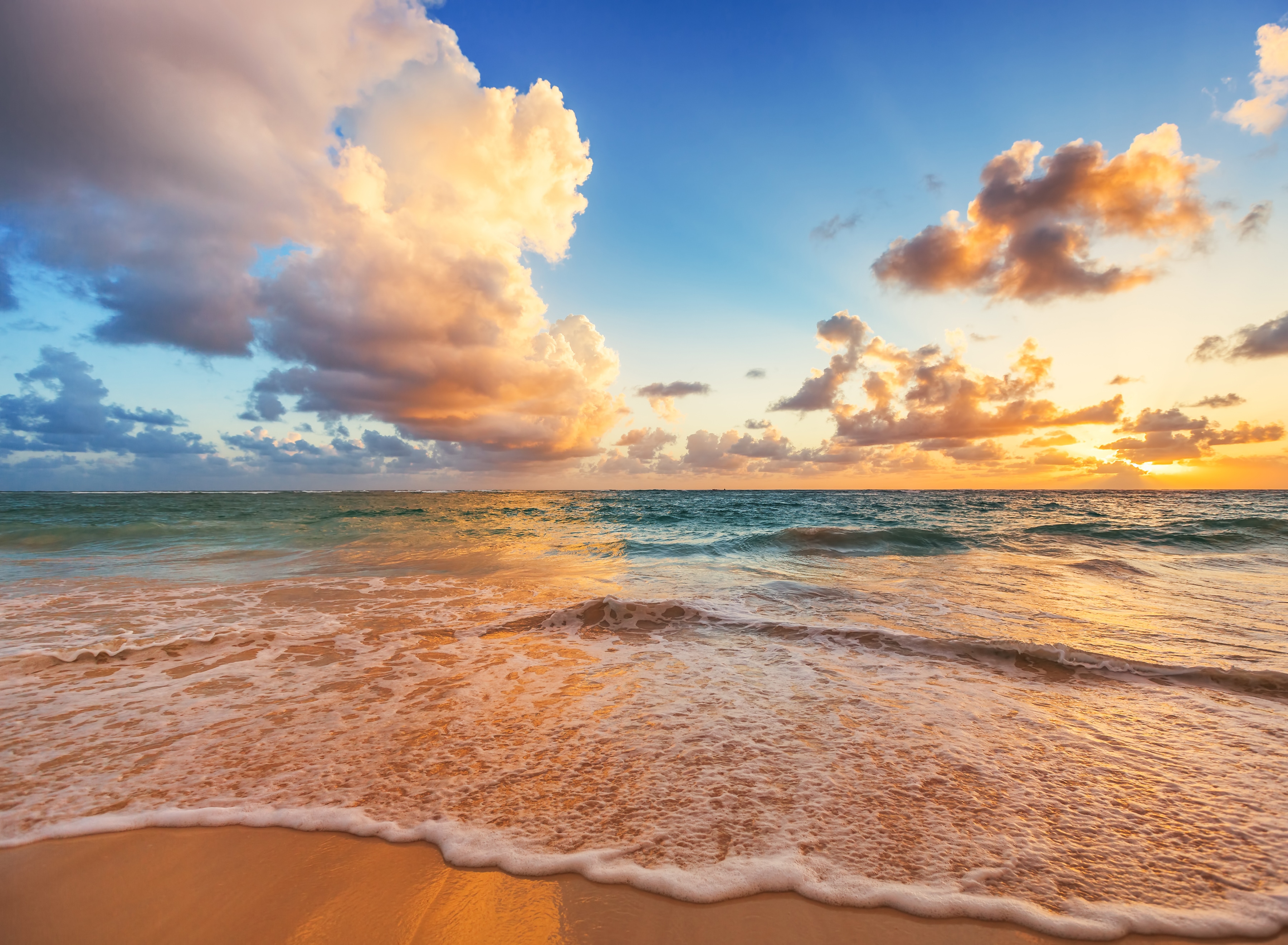 Papermoon Fototapete "Caribbean Beach" glatt