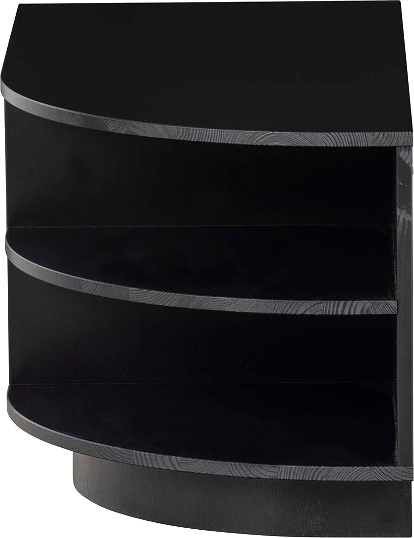 WOOOD Lowboard »Finca, Kommode mit abgerundeten Abschlussregal«, mit modernem Push-to-Open-System, Breite 78 cm