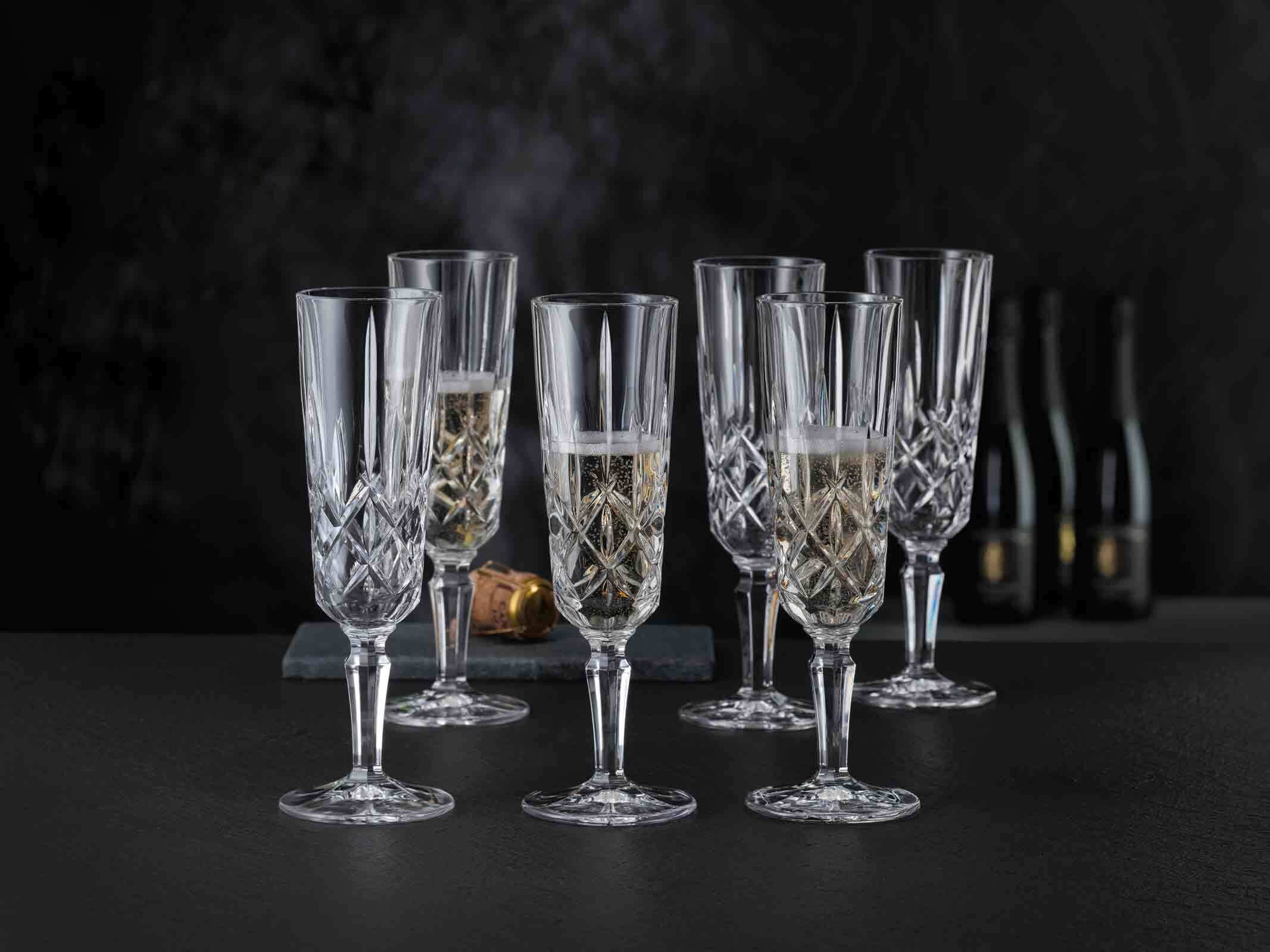 Nachtmann Sektglas »Champagnergläser Noblesse 155 ml 6er Set transparent«