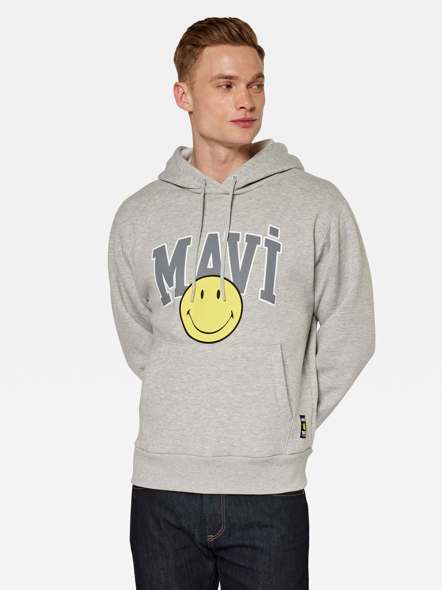 Mavi Rundhalspullover »SMILEY MAVI HOODIE«, Mavi X Smiley Originals Hoodie