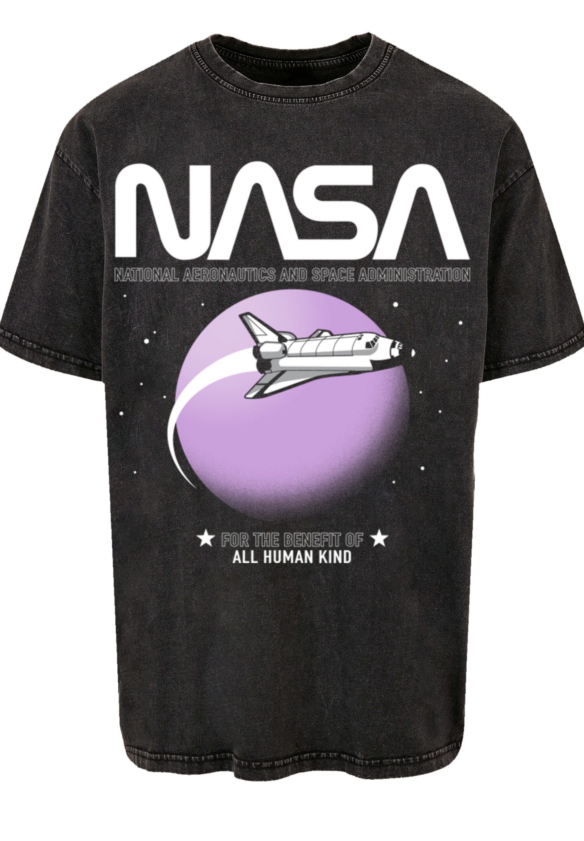 F4NT4STIC T-Shirt »NASA Shuttle Orbit«, Print
