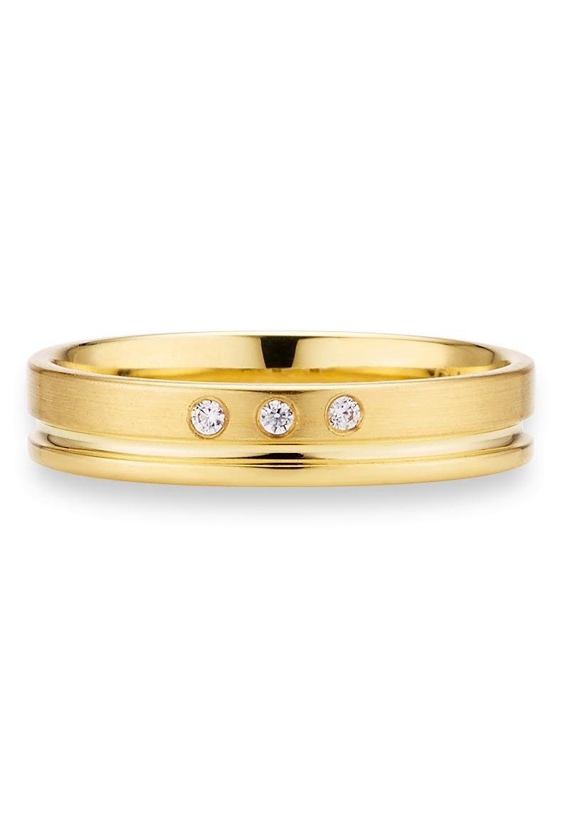 Phönix Trauring »Schmuck Geschenk Gold 333 Trauring Ehering LIEBE versch. Varianten«, Made in Germany, wahlweise mit oder ohne Brillanten