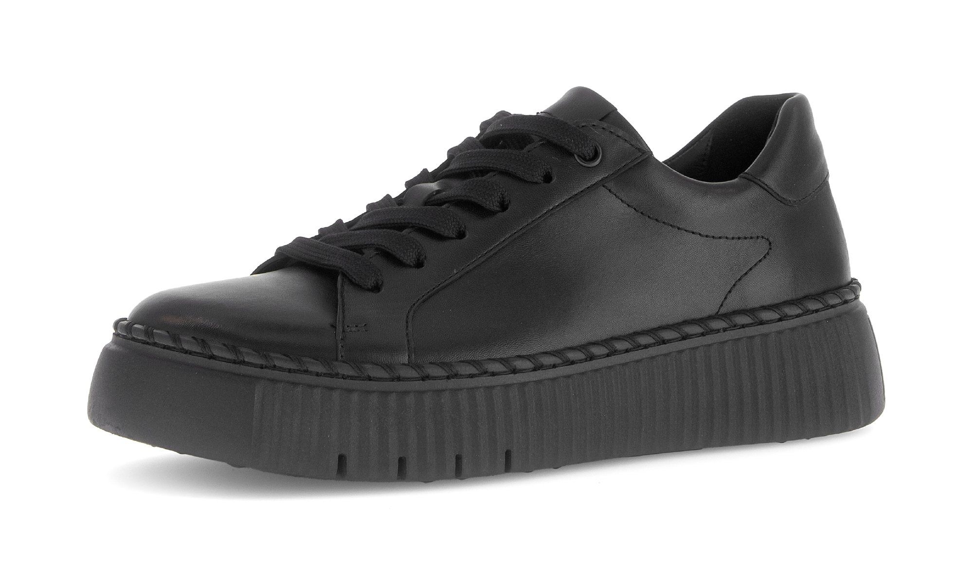 Gabor Plateausneaker, Freizeitschuh, Halbschuh, Schnürschuh mit Ziernaht am günstig online kaufen