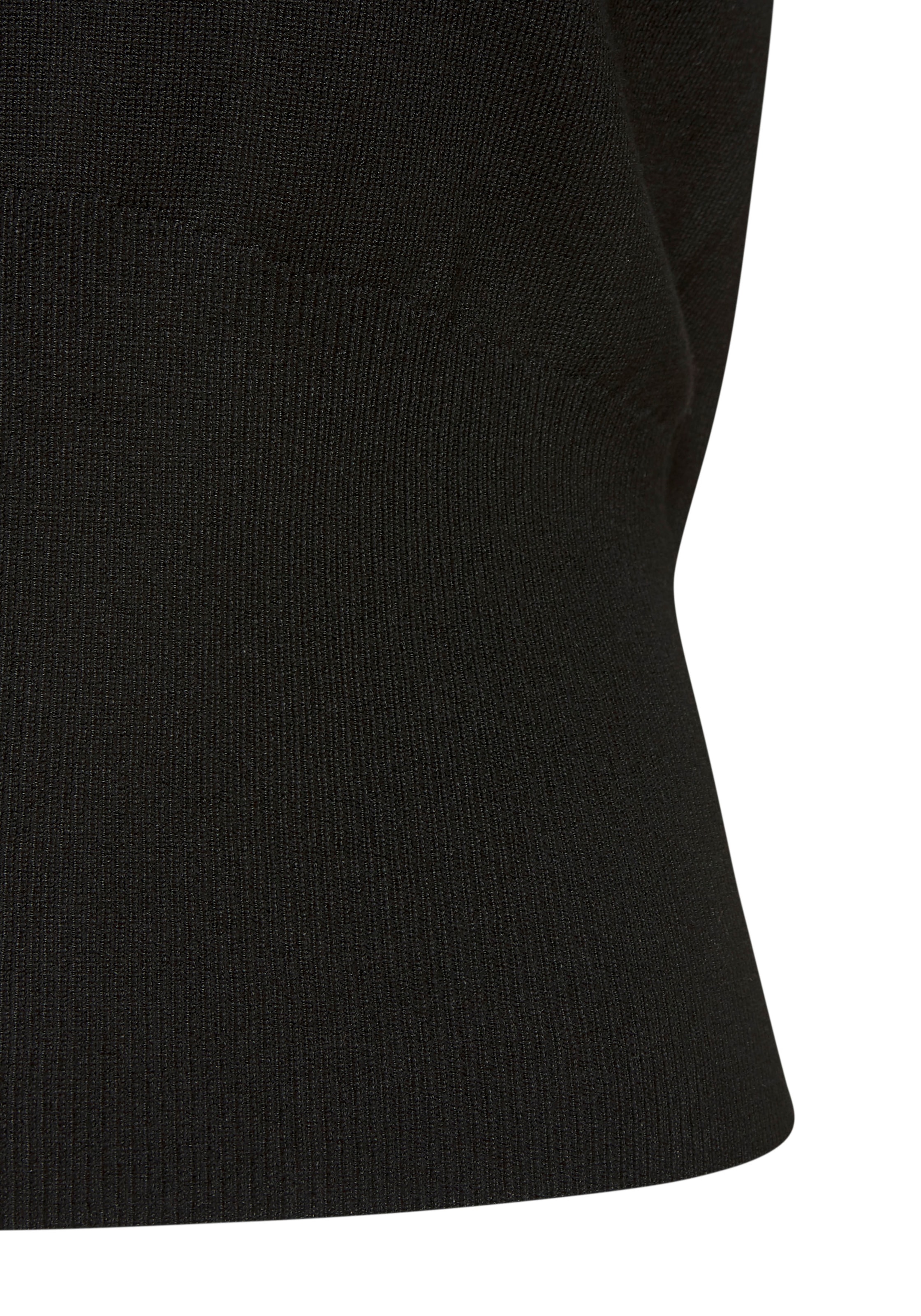 LASCANA Stricktop, mit figurschmeichelndem Strickmuster, figurbetonte Passform