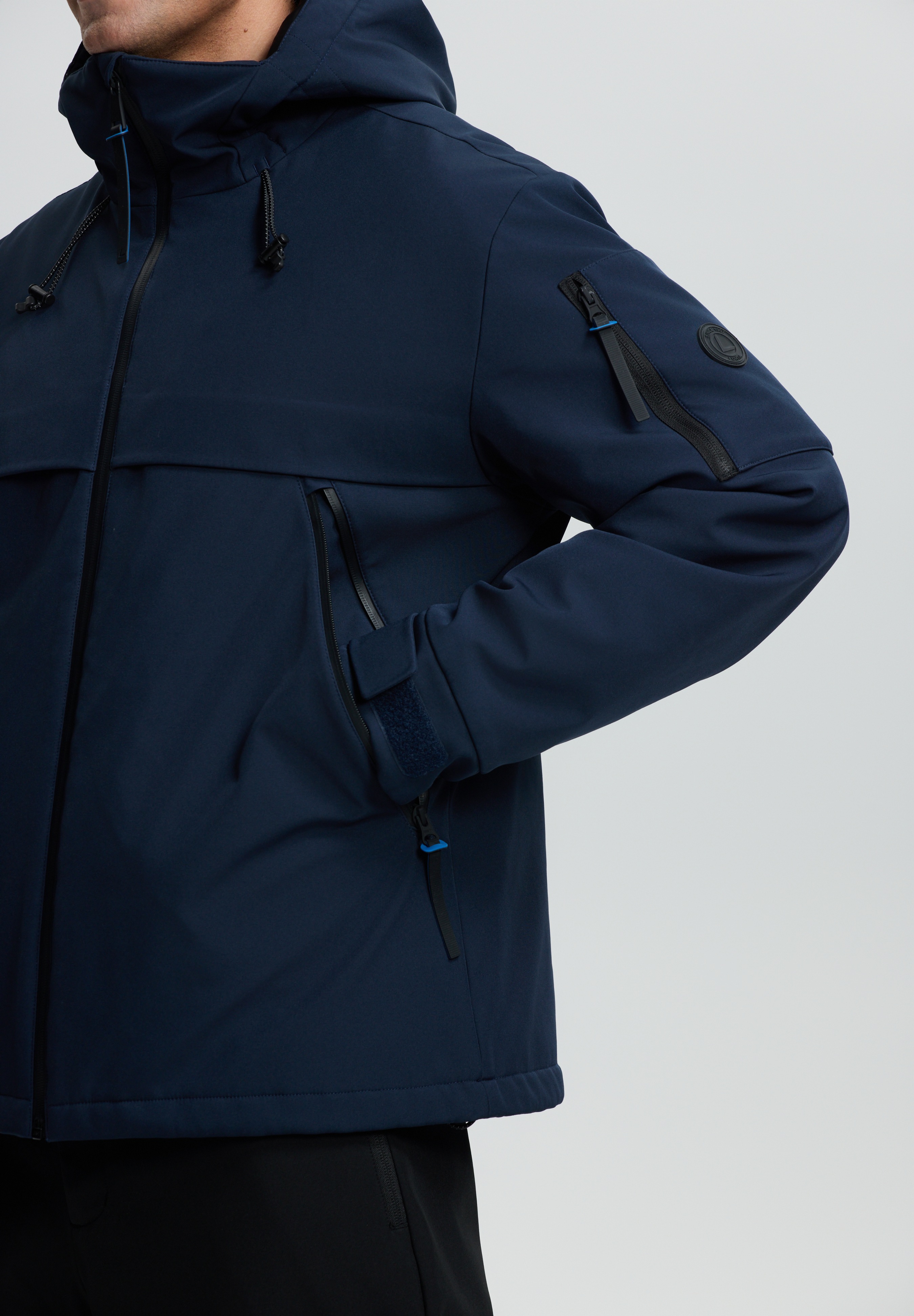 Thumbnail - Luhta Softshelljacke "HUKKALA" 1 Stk. tlg. wasserabweisend, winddicht, atmungsaktiv, mit Elasthan-Anteil