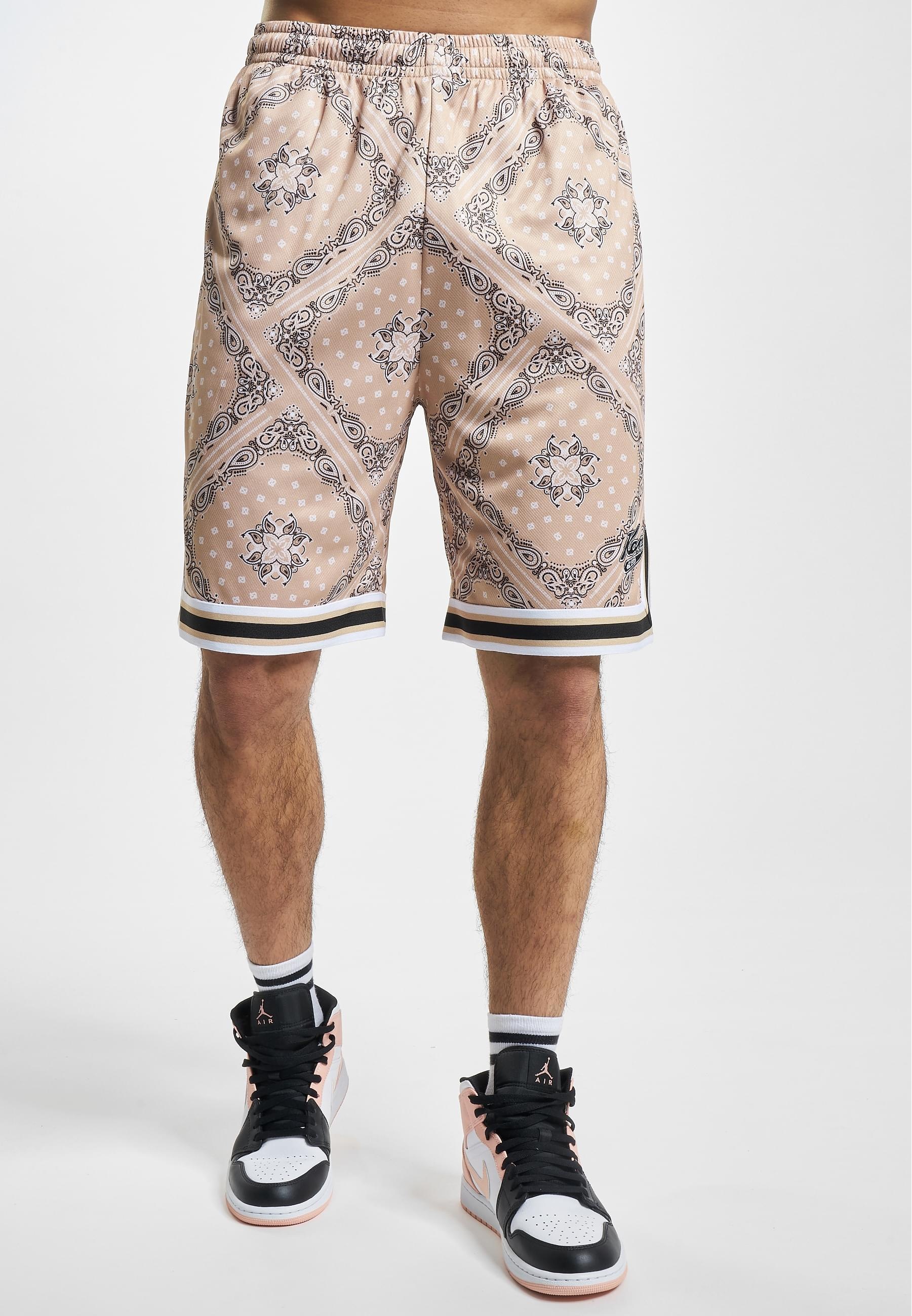Karl Kani Shorts »Karl Kani Herren KM232-011-2 KK Varsity Paisley Mesh Shorts«, (1 tlg.)