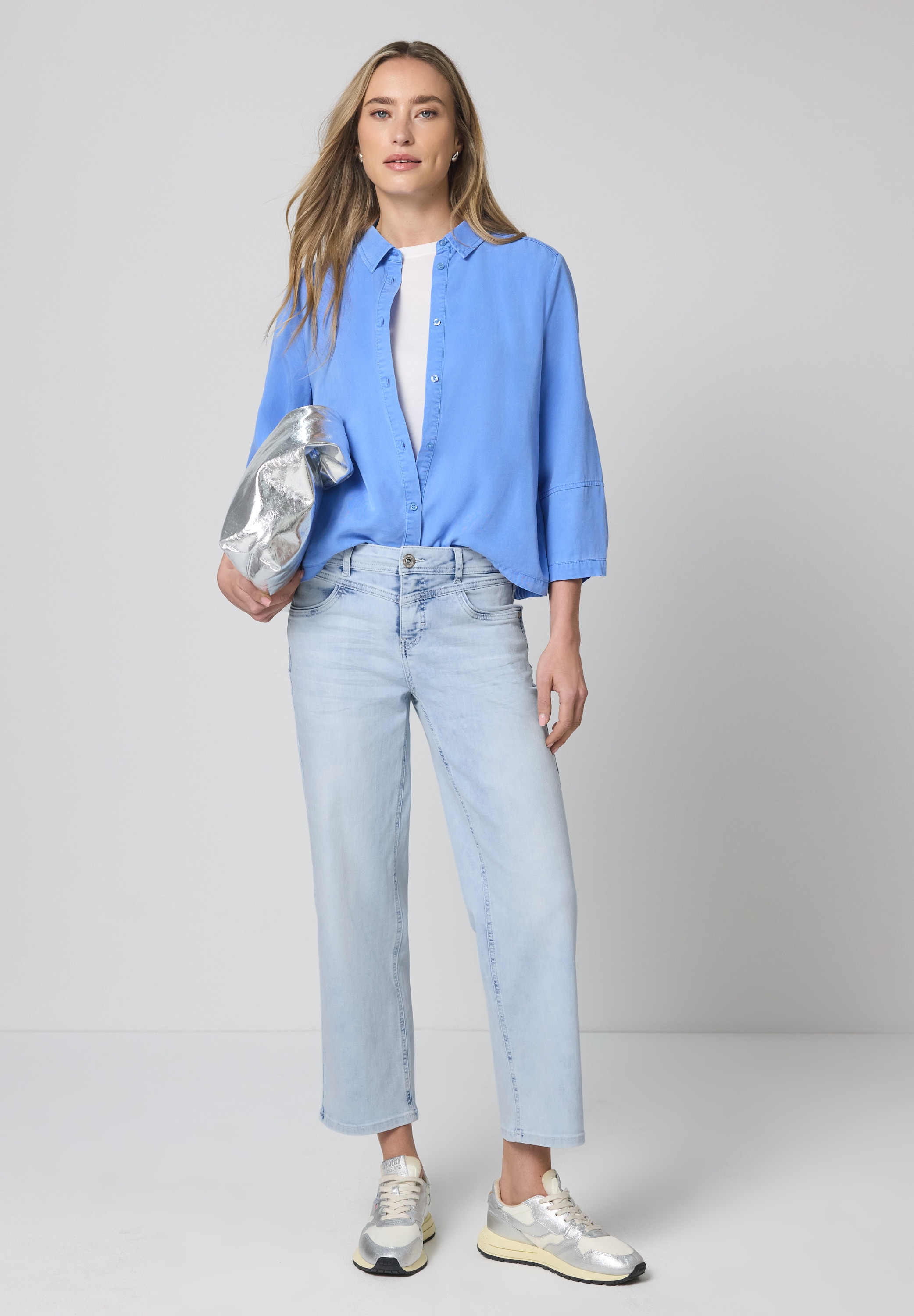 STREET ONE Comfort-fit-Jeans Middle Waist