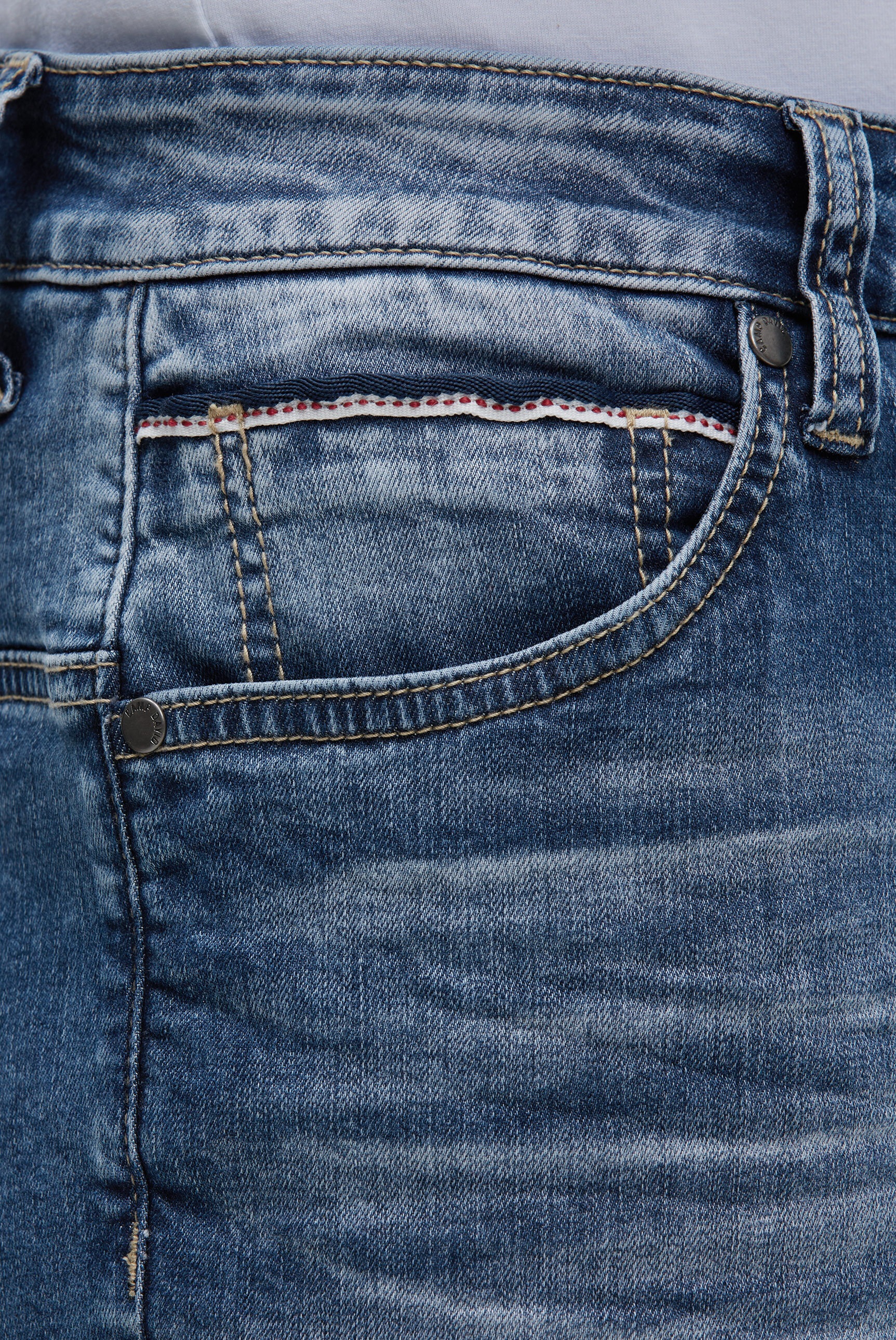 CAMP DAVID Comfort-fit-Jeans, mit zwei Leibhöhen