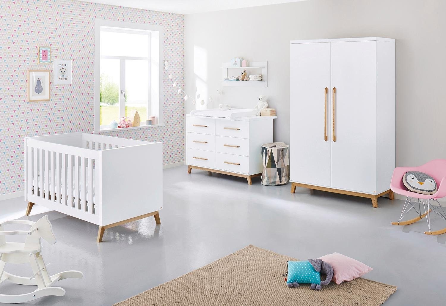 Pinolino ® Babyzimmer-Komplettset »Riva« (Set 3...