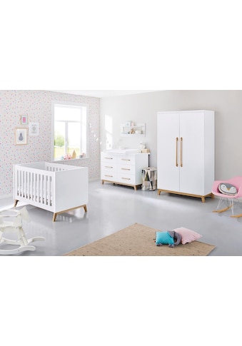 Pinolino® Babyzimmer-Komplettset »Riva«, (Set, 3 St.), extrabreit; mit Kinderbett,... kaufen
