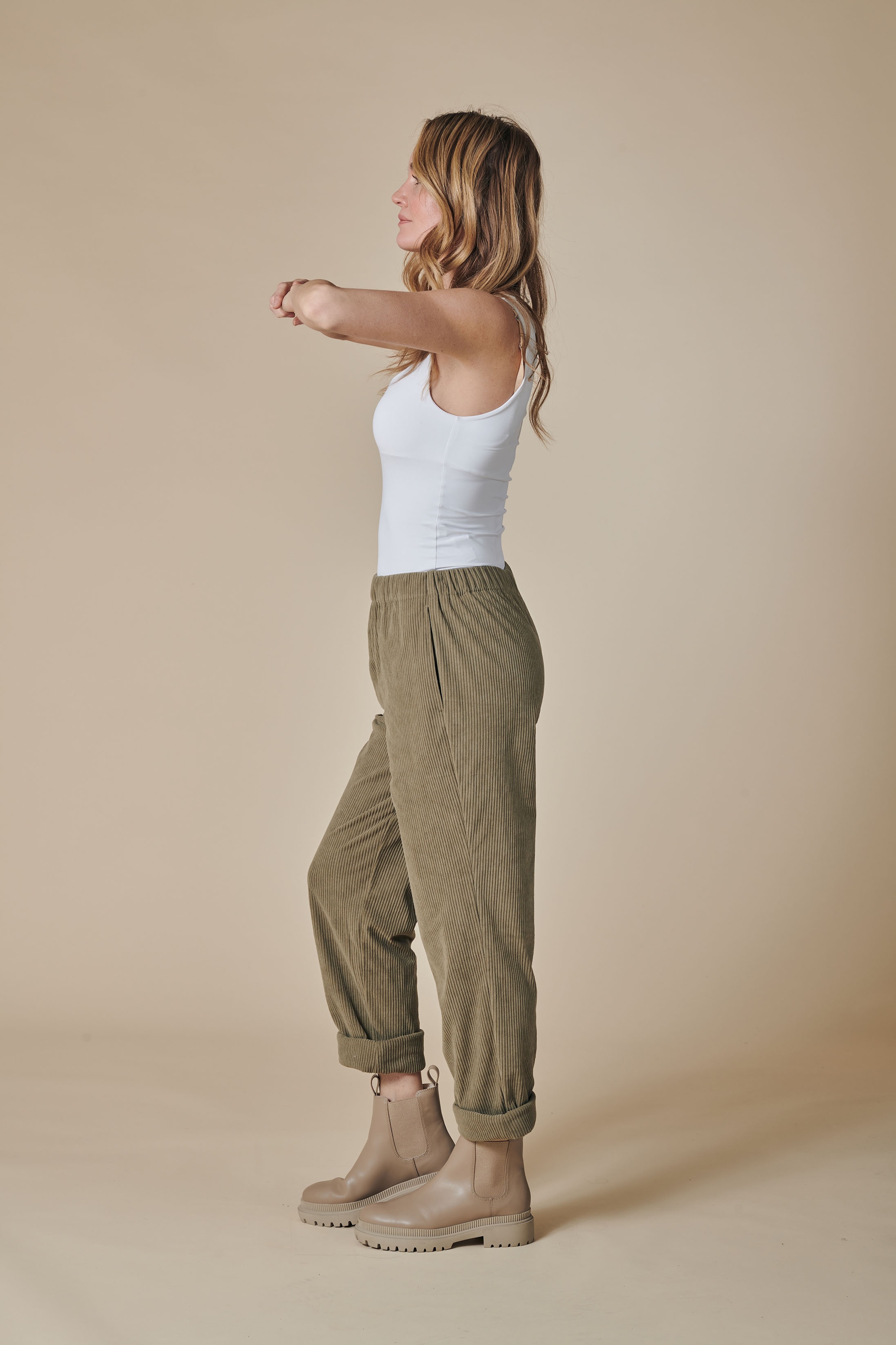 Zhrill Cordhose »PIA«, mit Rippstruktur