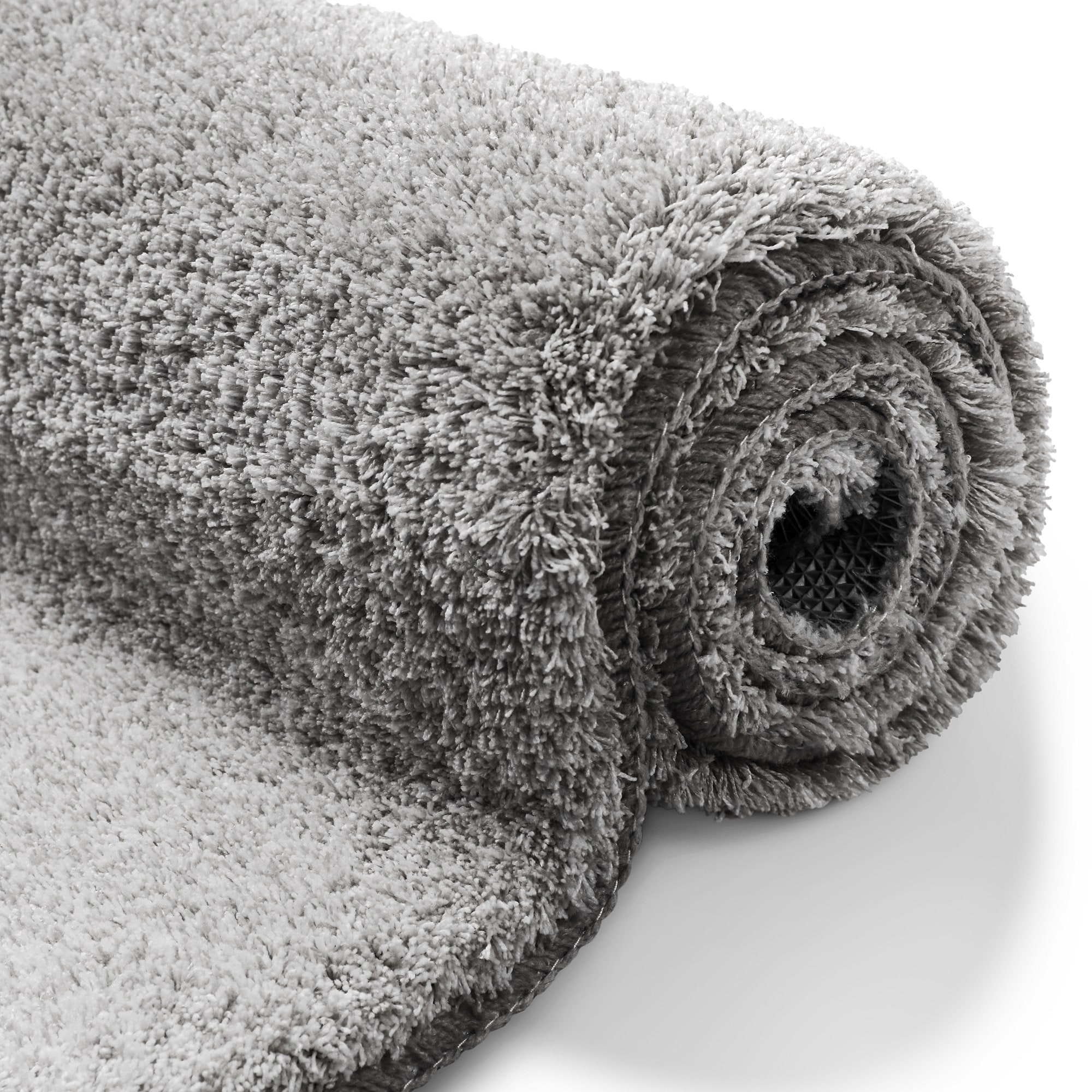 my home Badematte »Utta«, rutschhemmend beschichtet, schnell trocknend, Badteppich, getuftet, mit modernem Farbverlauf, flauschig, hochflor