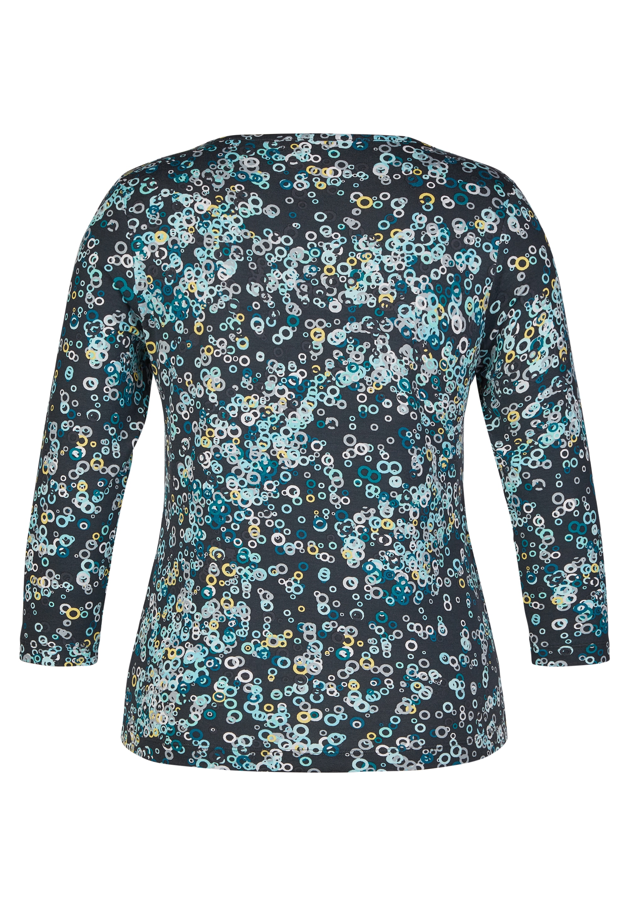 Rabe 3/4-Arm-Shirt, mit grafischem Muster
