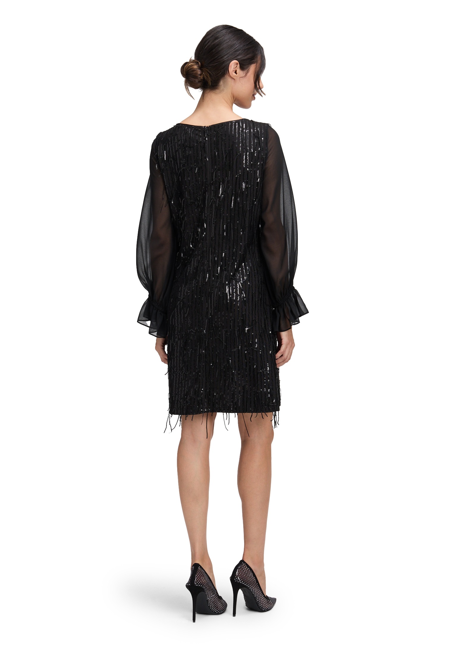 Vera Mont Cocktailkleid »Damen im Glitzer-Look« Eingrifftaschen