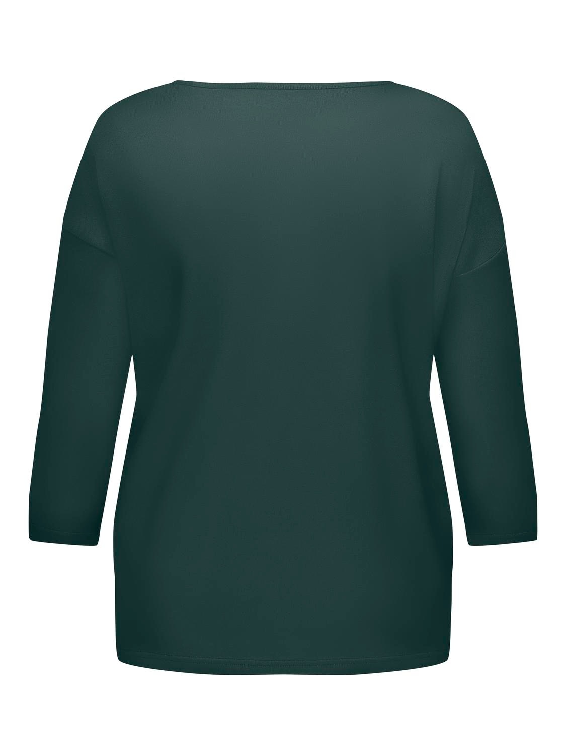 ONLY CARMAKOMA 3/4-Arm-Shirt "CARALBA 3/4 TOP NOOS" günstig online kaufen