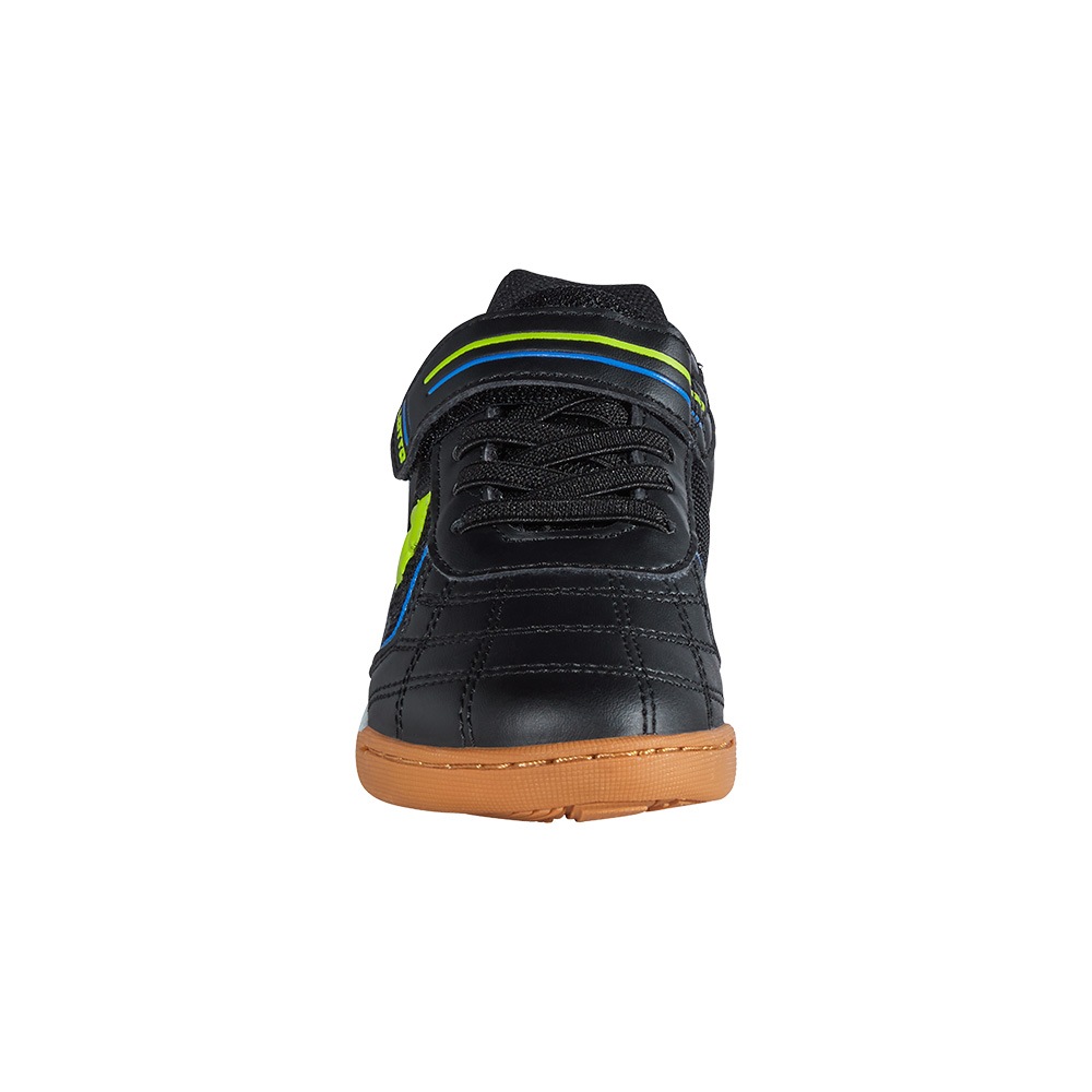 Hallenschuh LOTTO, Mädchen, Gr. 32, schwarz, lime, Mesh, Synthetik, Schuhe Hallenschuh, Indoor Sportschuhe - mit nicht abfärbender Sohle 2
