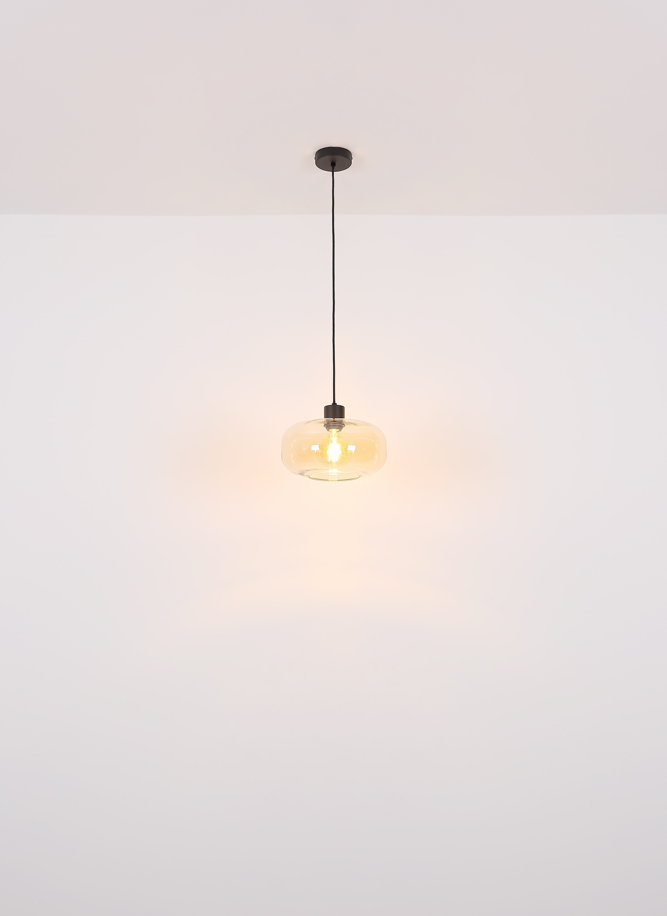 GLOBO LIGHTING Hängeleuchte »GIUSEPPE«, Leuchtmittel E27 | ohne Leuchtmittel, Hängelampe/Pendelleuchte/Esszimmer/Wohnzimmer/Esstisch