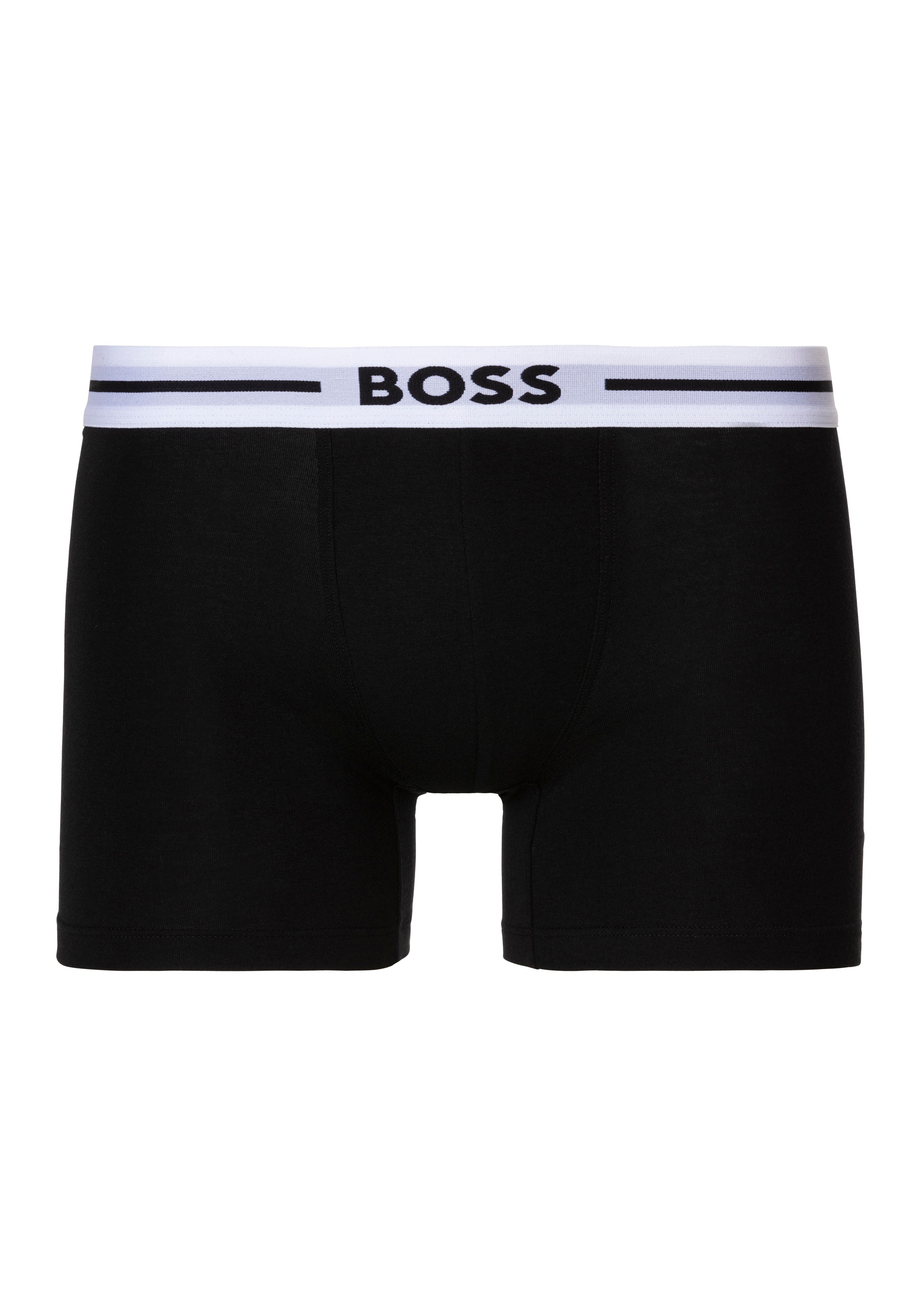 BOSS Boxer »BoxerBr 3P Bold«, (Packung, 3 St., 3er), mit elastischem Bund