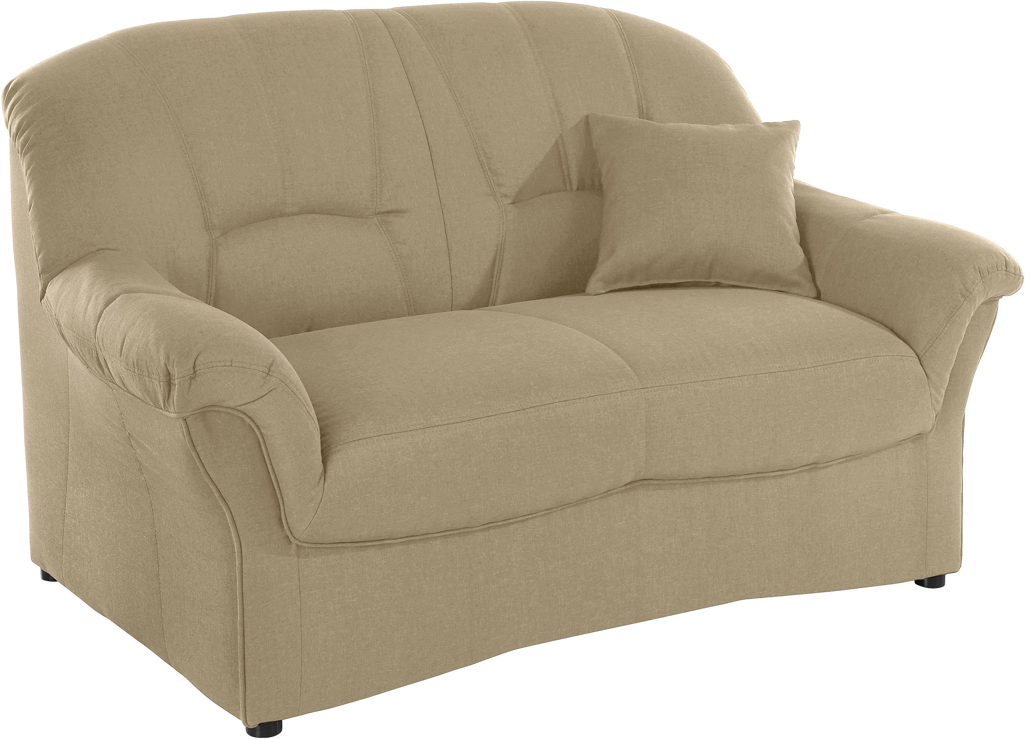 DOMO collection "Bahia zeitlos & elegantes Sofa, bequem" inklusive Federkern