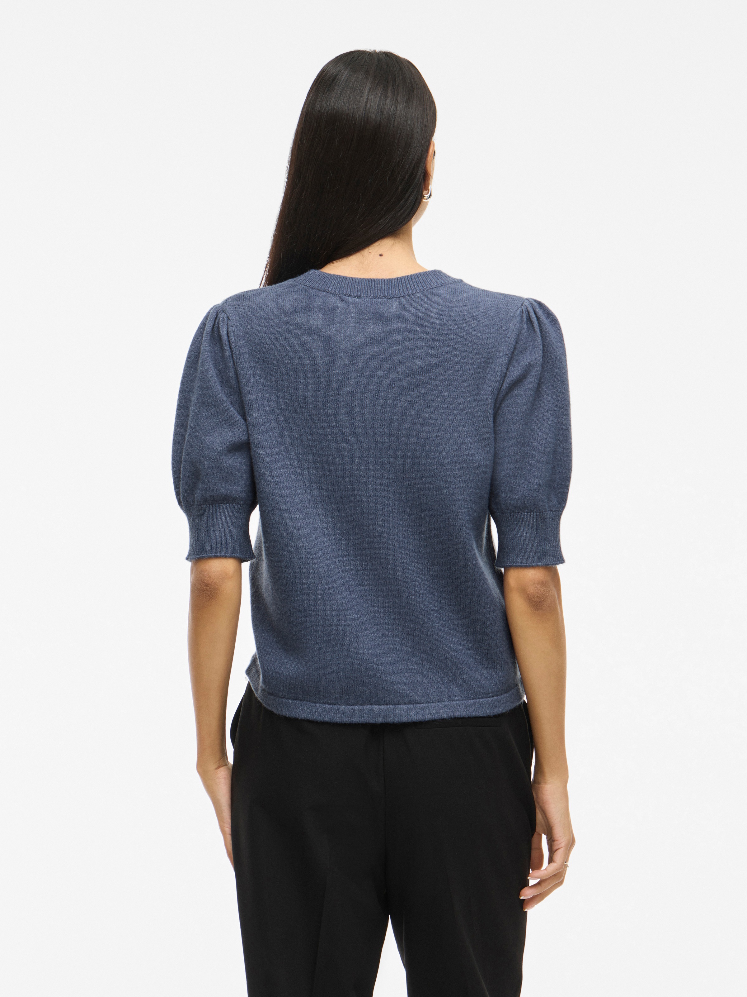 Vila Strickpullover "VIRIL 2/4 SLEEVE O-NECK KNIT TOP - NOOS" günstig online kaufen