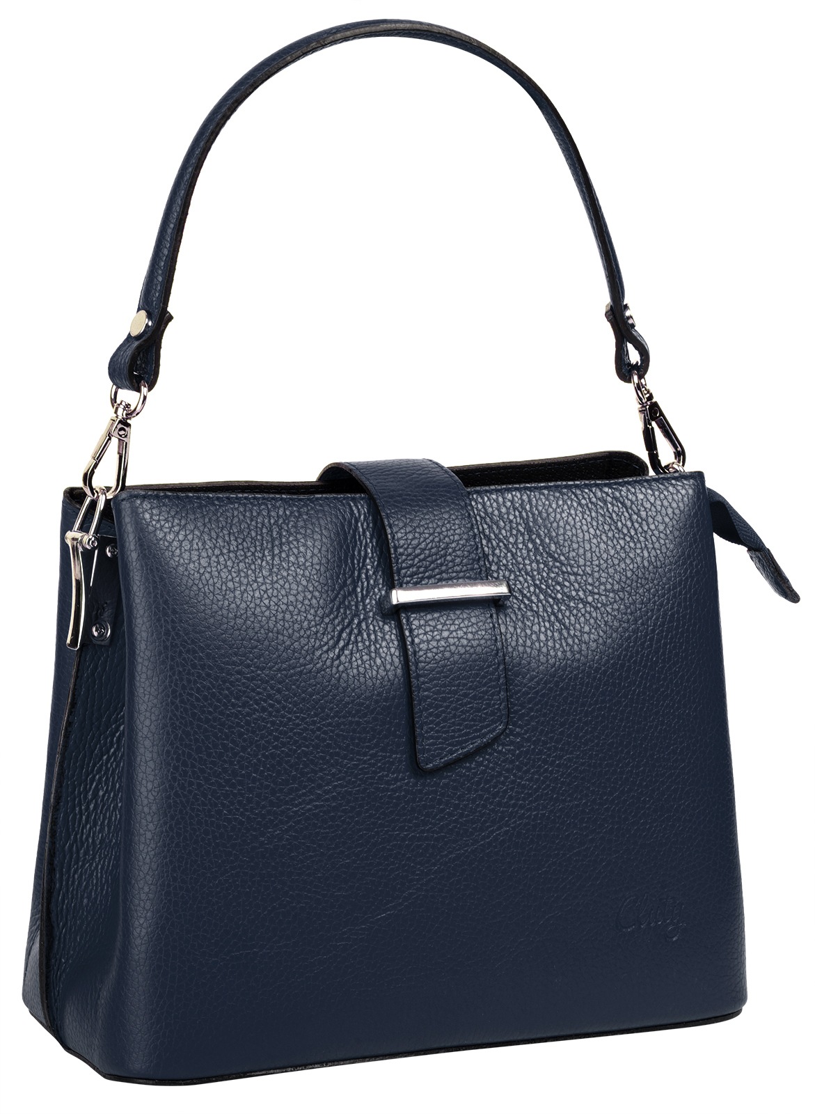 Cluty Henkeltasche echt Leder, Made in Italy günstig online kaufen