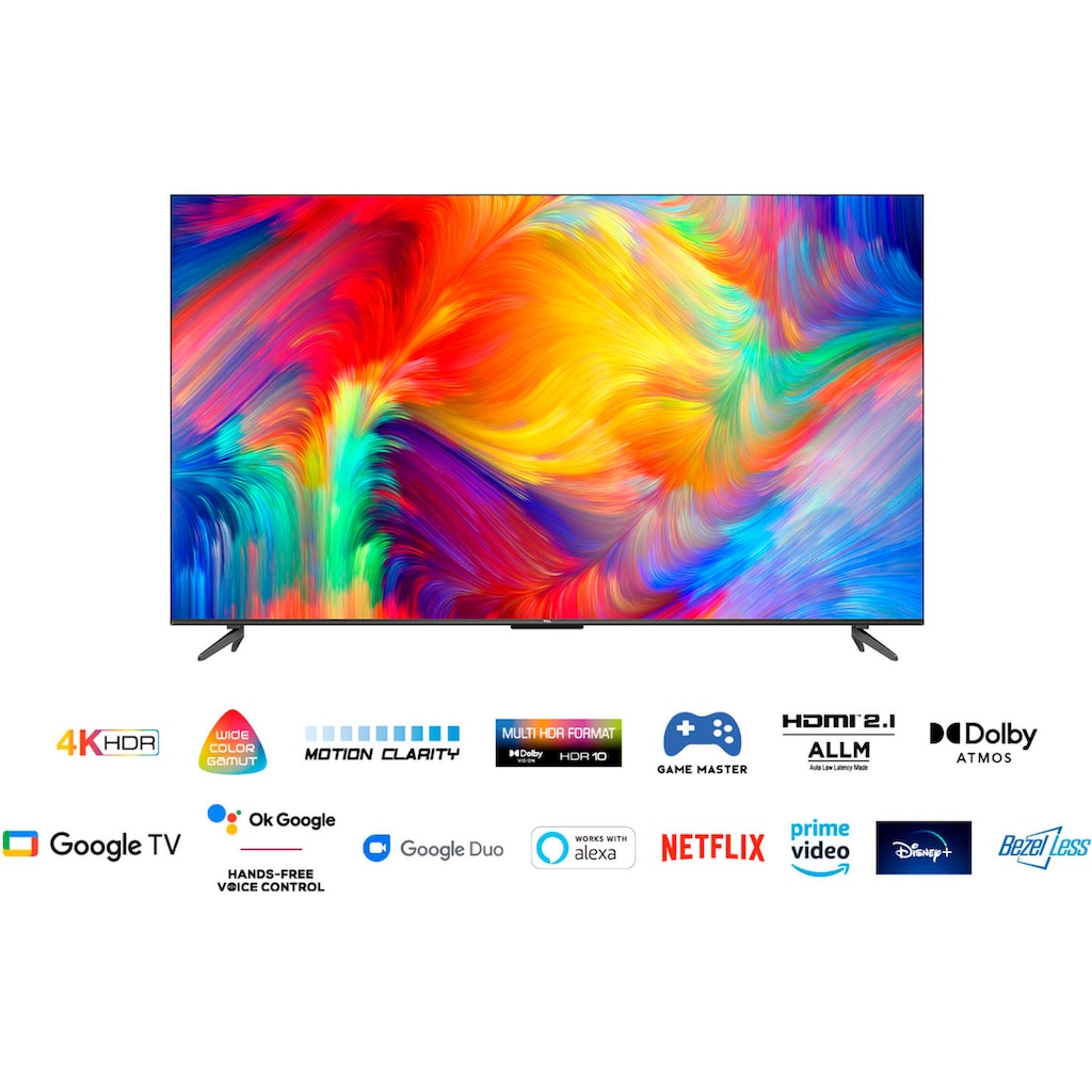 TCL LED-Fernseher »65P731X2«, 164 cm/65 Zoll, 4K Ultra HD, Smart-TV-Google TV